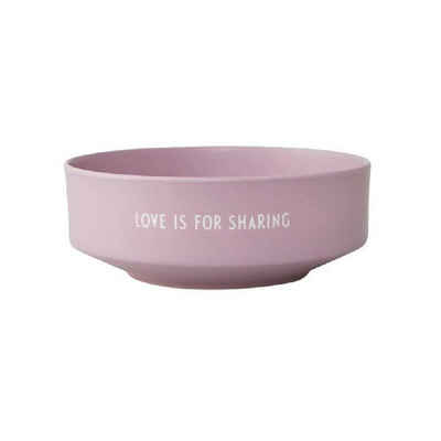 Design Letters Schüssel Schale Favourite Bowl Love is for sharing Lavendel (Medium)