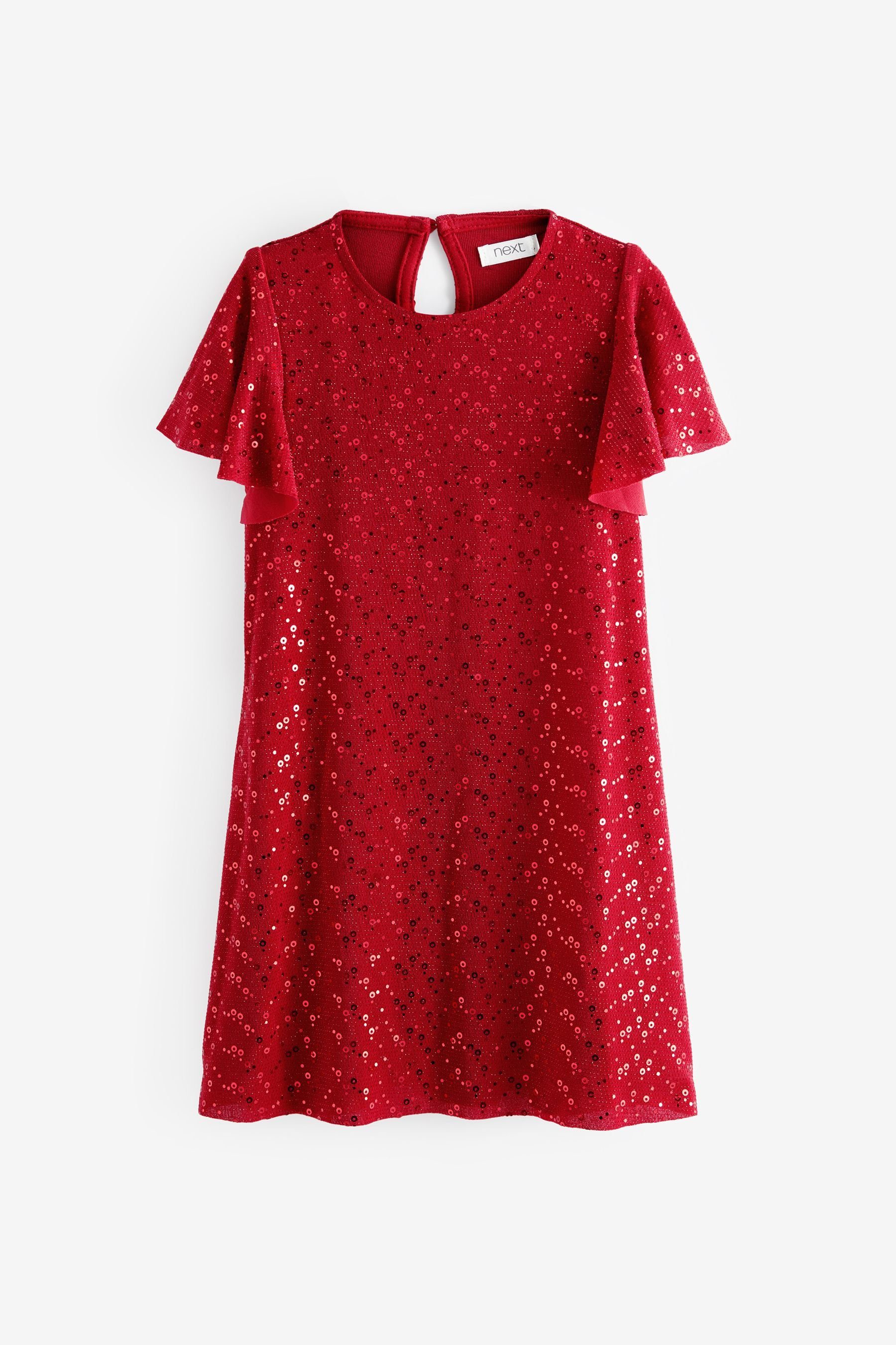 Next Partykleid Party-Kleid mit Pailletten (1-tlg) Red