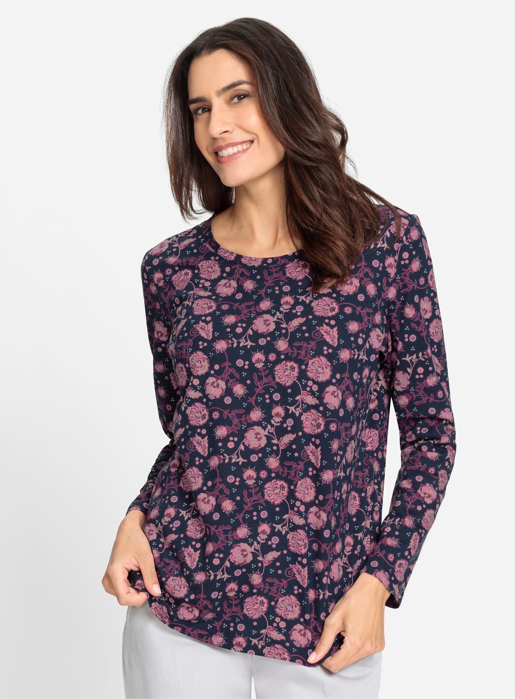 T-Shirt Langarm-Shirt Langarm
