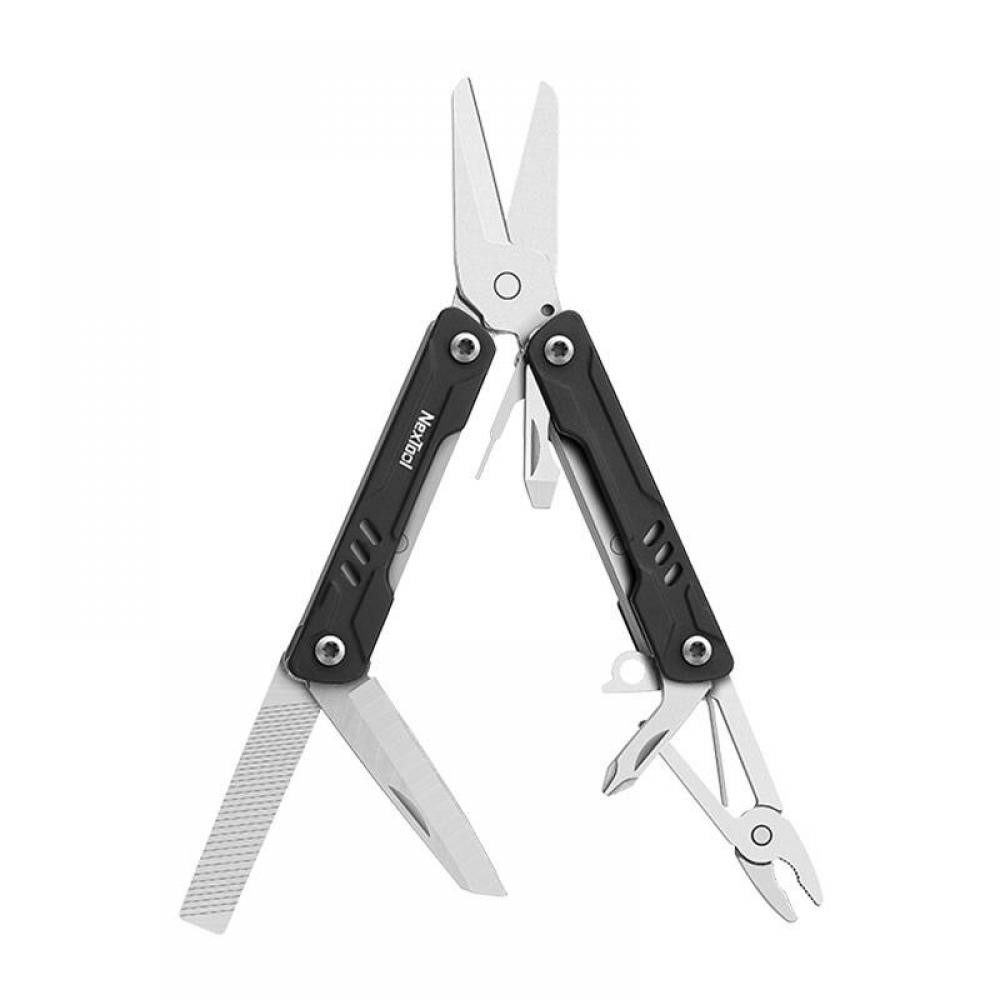 Multitool Nextool Mini Sailor NE20237A, 10 in 1 Multitool, schwarz