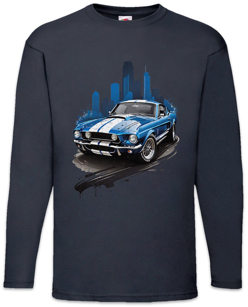 Urban Backwoods Langarmshirt Shelby Langarm T-Shirt Mustang Eleanor Muscle Auto Cobra Racing Car (1-tlg) Gone 60 SecondsTuning American