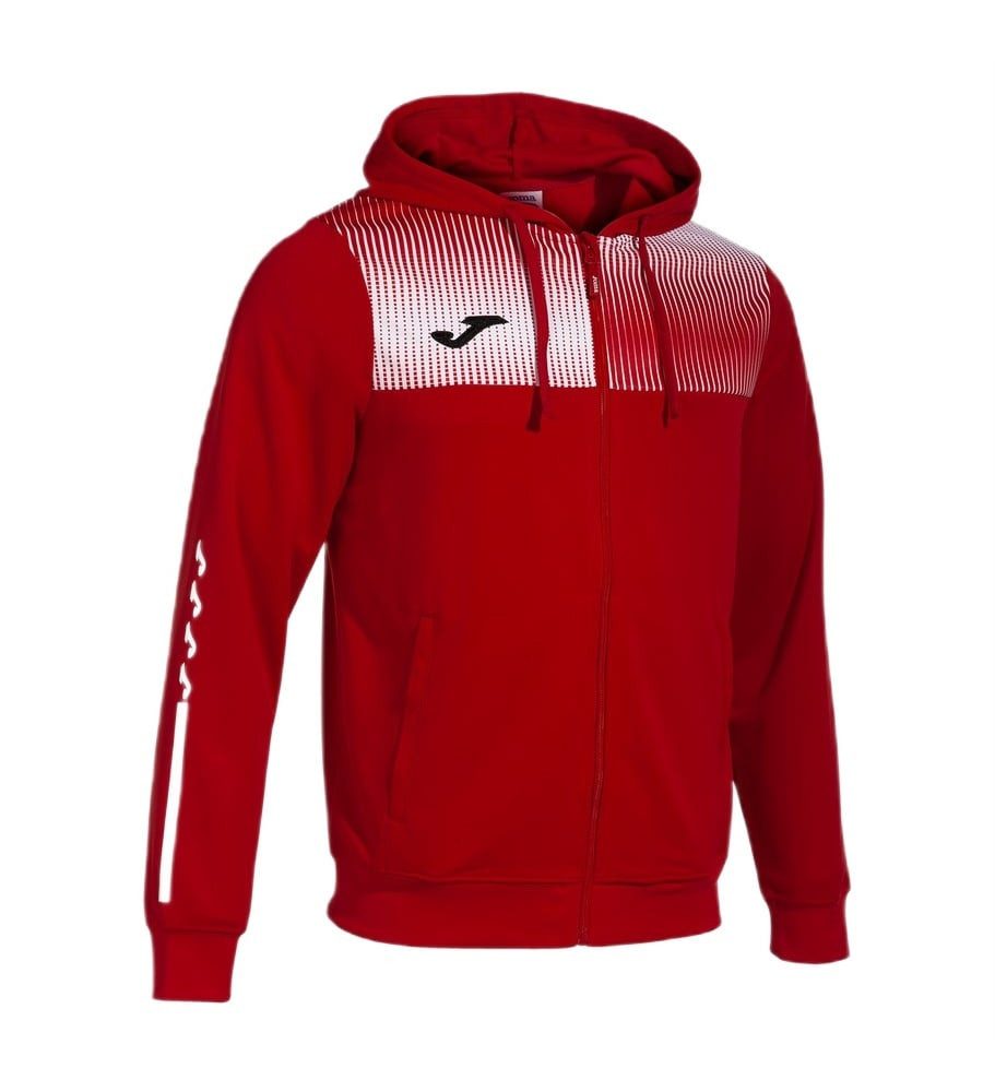 Joma Trainingsjacke Eco Supernova Full Zip mit Kapuze (rec. Polyester, weiches Material)