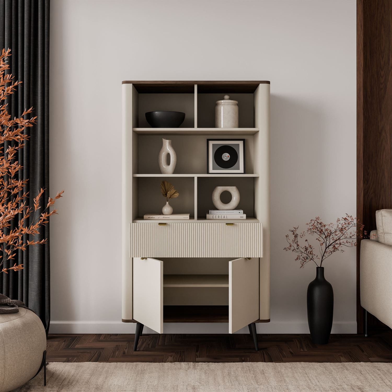 Lookway Regal AUTUMN 2D1S mit Schublade