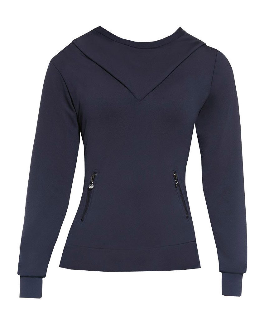 Bas Bleu Trainingspullover sportlicher Damen-Hoodie, Langarm günstig online kaufen