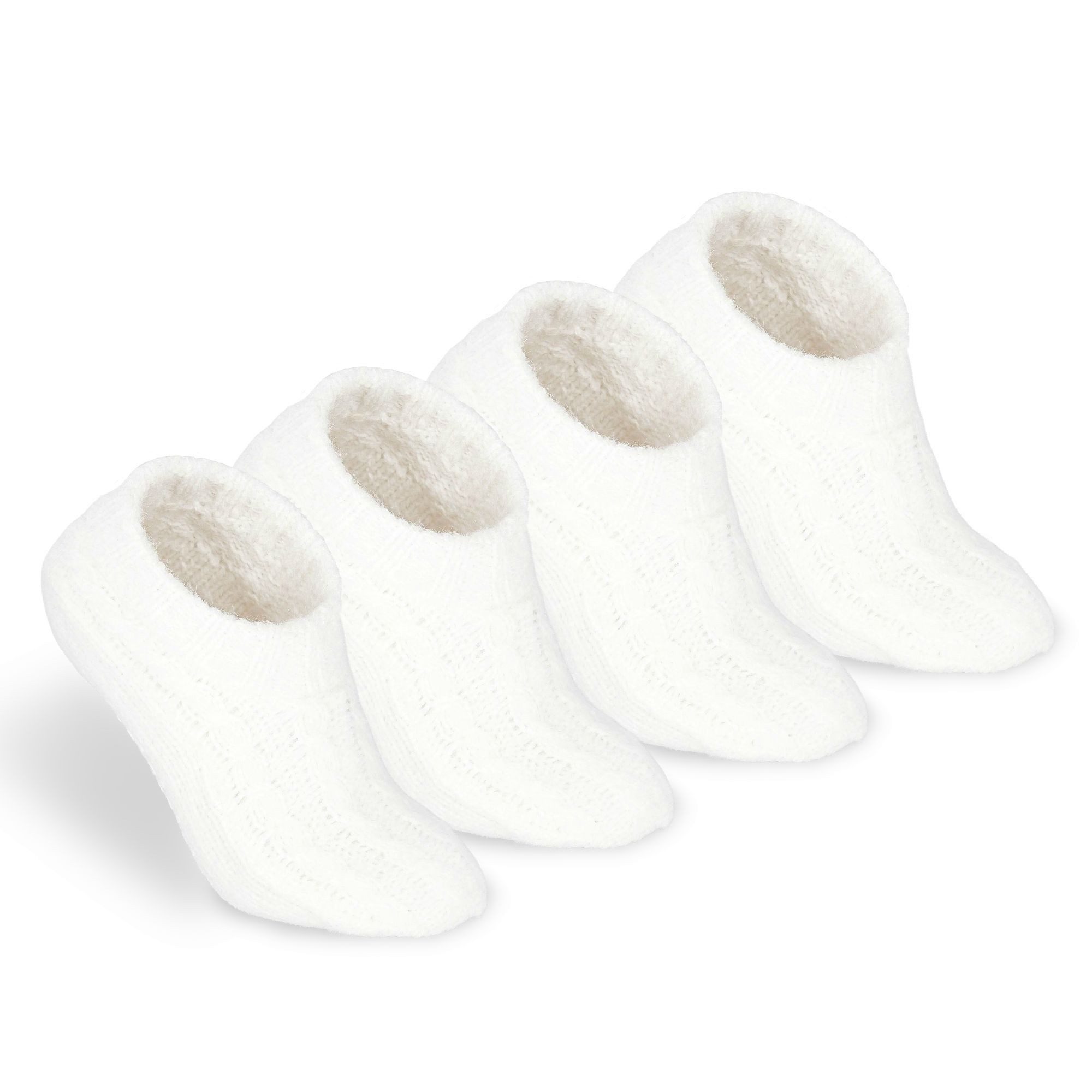 Skechers Socken Damen - Atmungsaktiv und komfortabel - Wärmespeichernd für kalte Tage (2er, 4er & 6er-Pack) Robustes Material und bequemer Tragekomfort - Fußgewölbe-Unterstützung