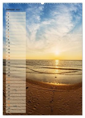 CALVENDO Wandkalender Zwischen Dünen und Watt / Geburtstagskalender (Premium, hochwertiger DIN A2 Wandkalender 2023, Kunstdruck in Hochglanz)