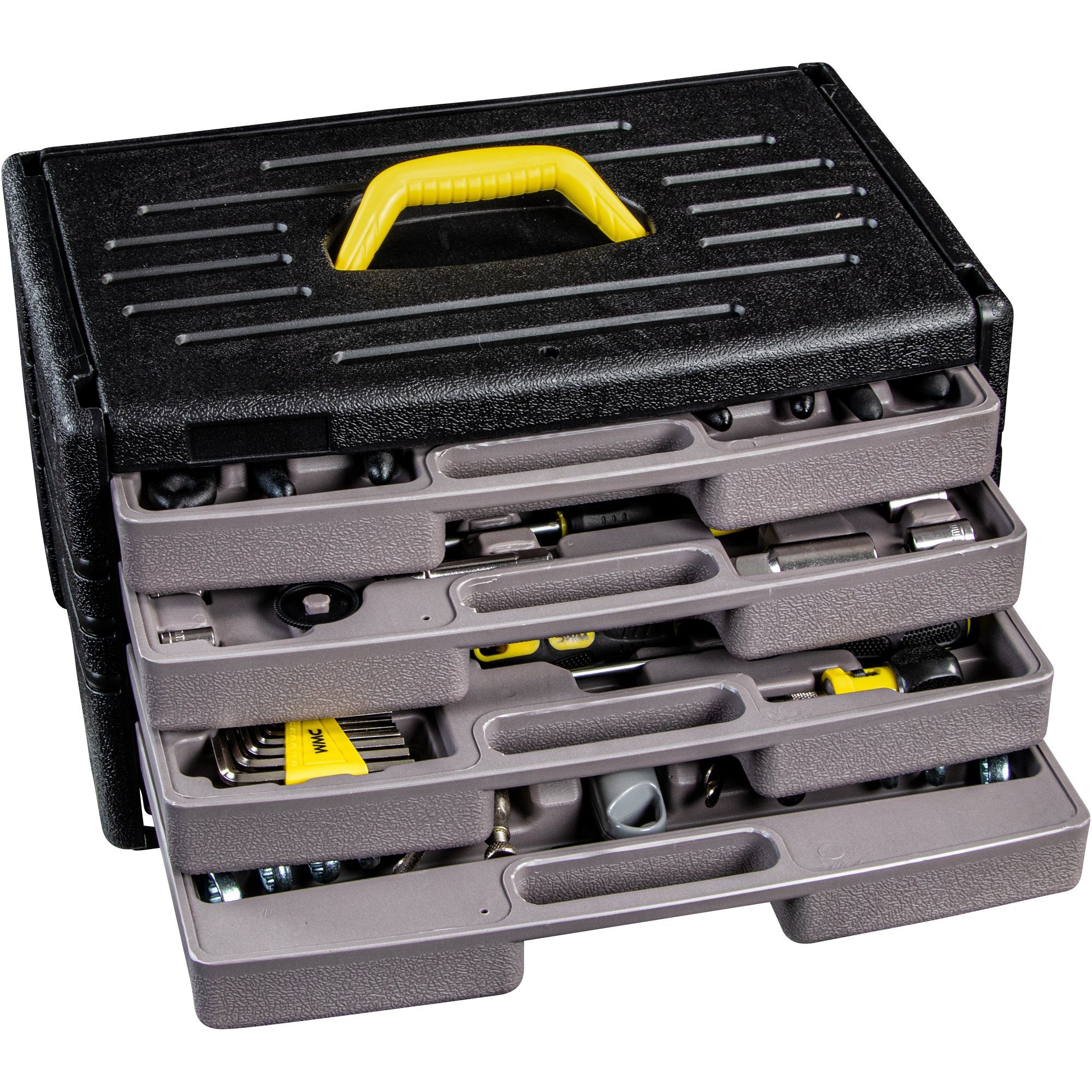 WMC Tools Werkzeugset, (135-St), WMC Tools Werkzeugset 1/4" 3/8" 135 ...