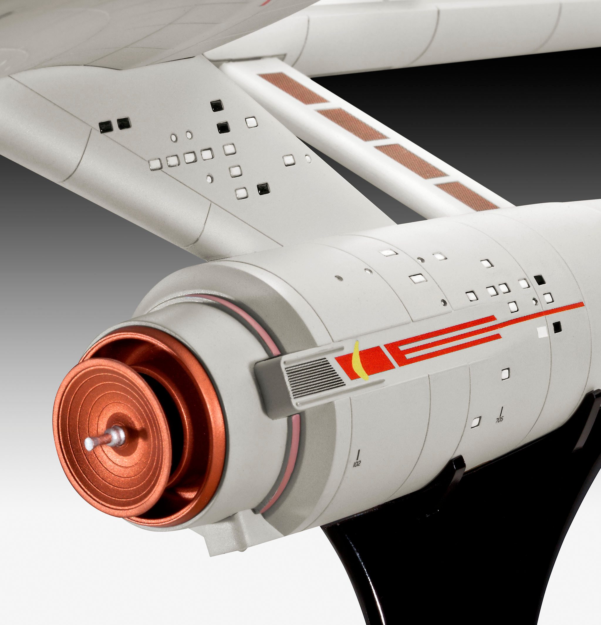 Revell® Modellbausatz U.S.S. Enterprise NCC-1701 (TOS), Star Trek, Made in Europe