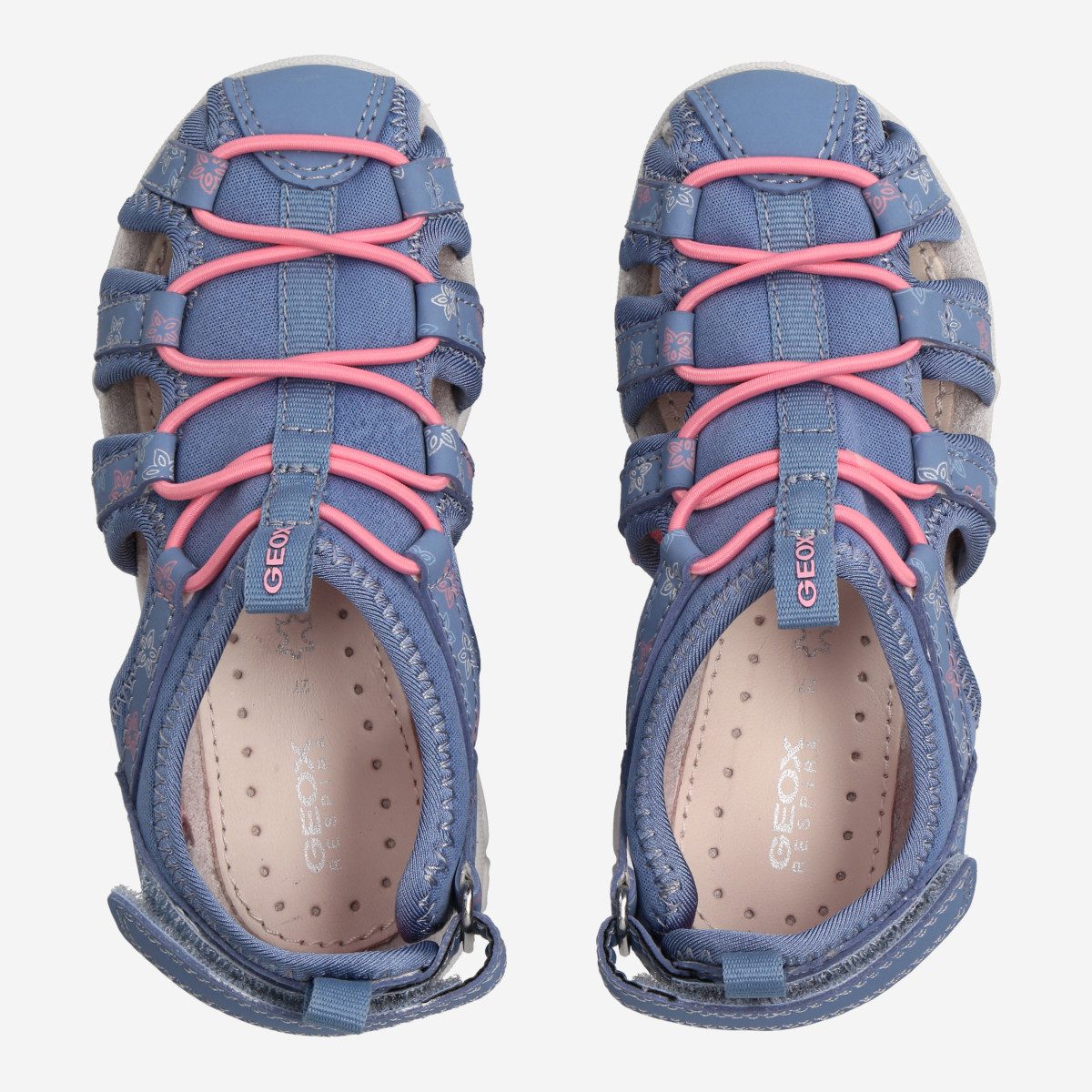 Geox GEOX WHINBERRY GIRL, Sandalen, Blau, hell, Kinder Sandale