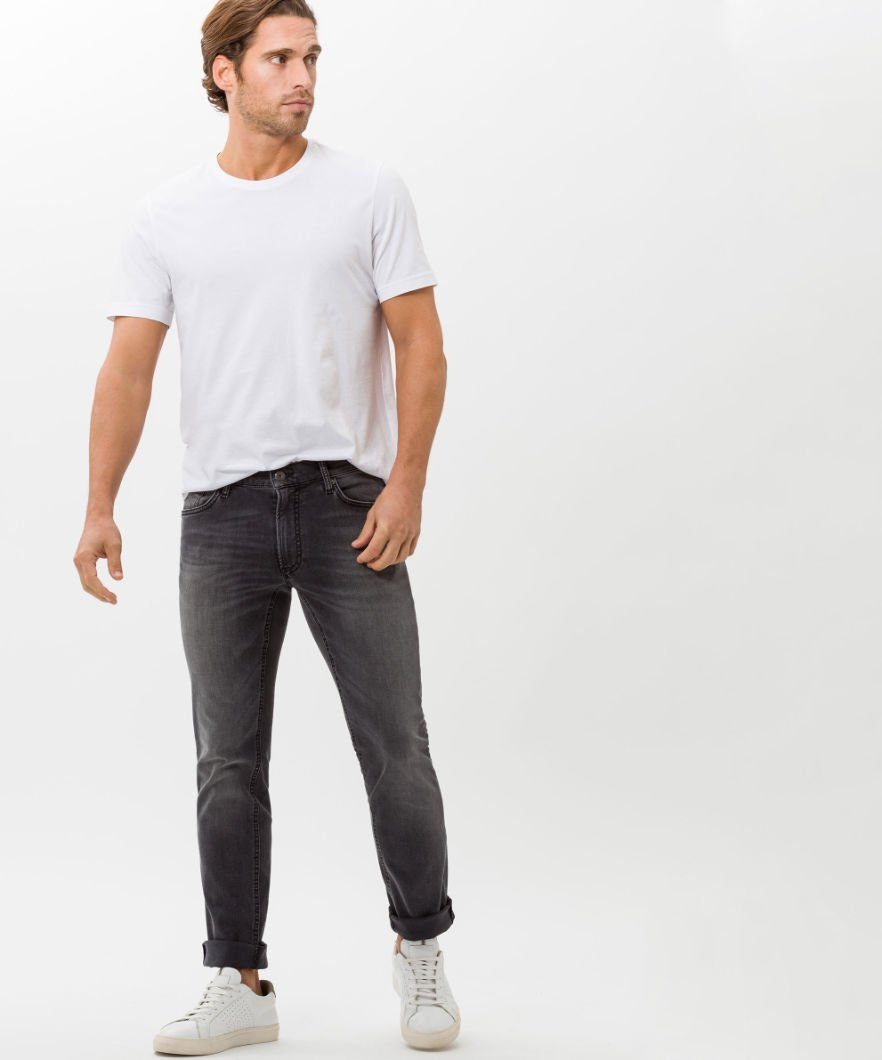 Style 5-Pocket-Jeans Brax grau CHUCK