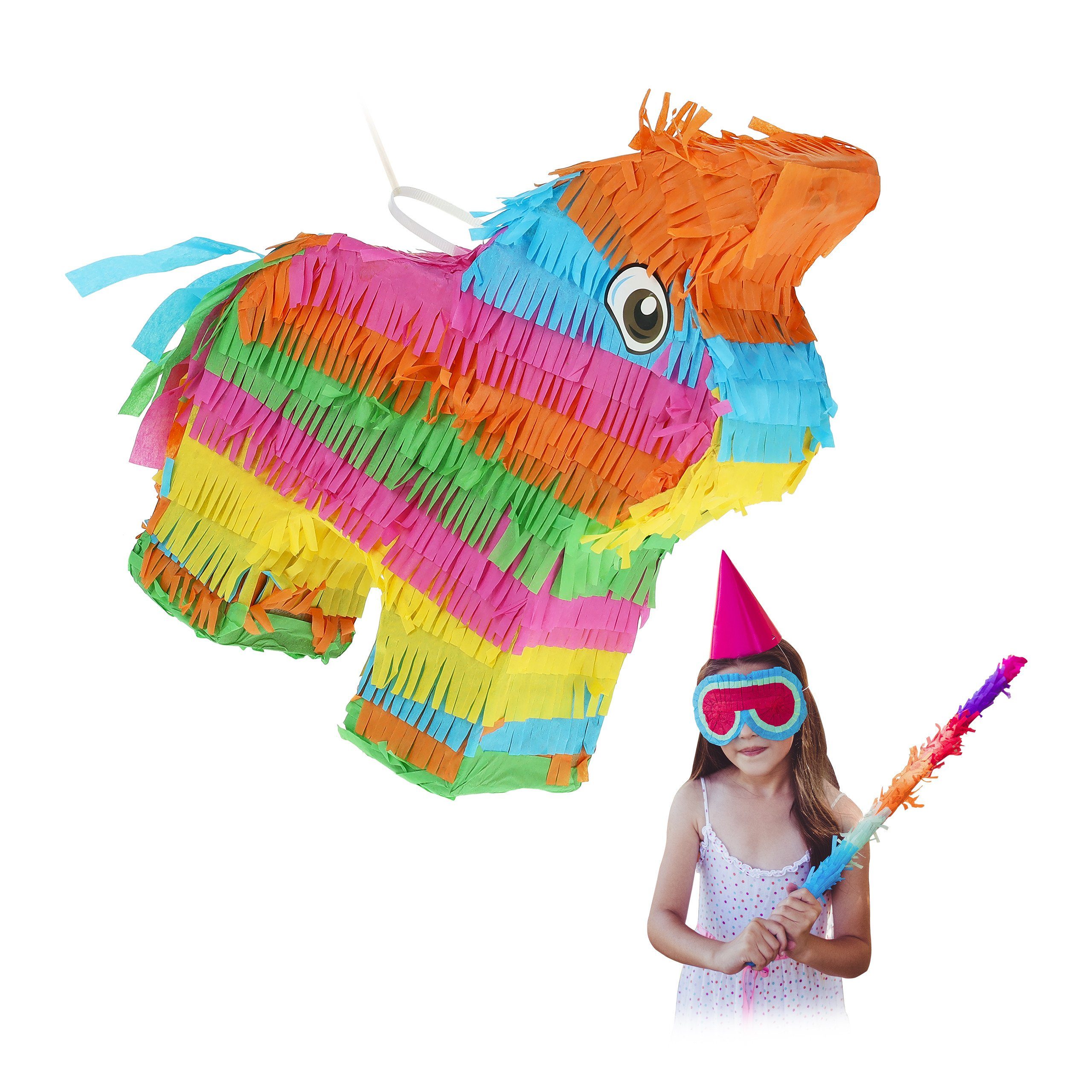 relaxdays Pinata Esel Pinata. Reduzierter Preis € 11,99. Unverbindliche Preisempfehlung € 29,99
