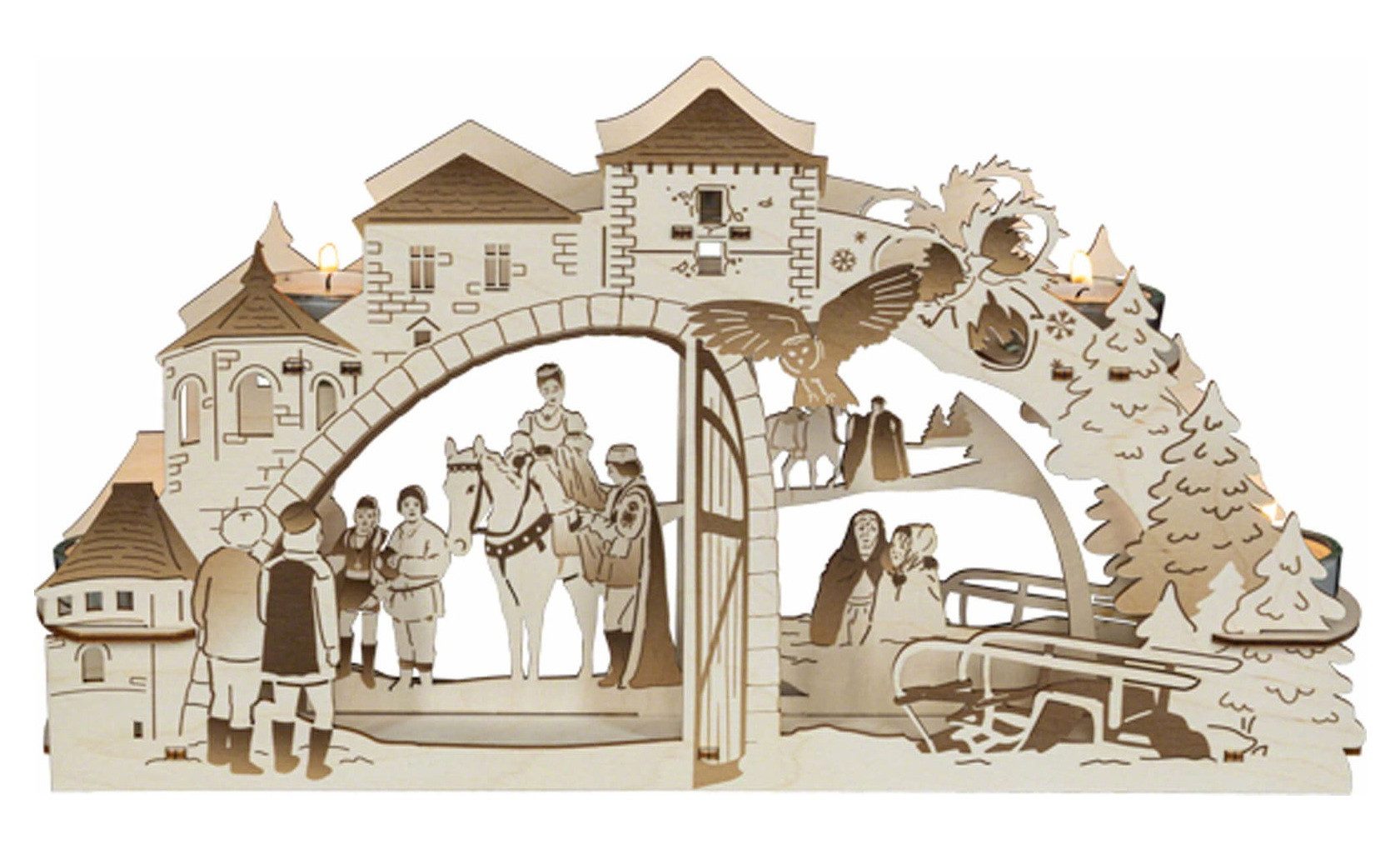 SAICO Original Lichterbogen "Drei Haselnüsse für Aschenbrödel®" - märchenha günstig online kaufen