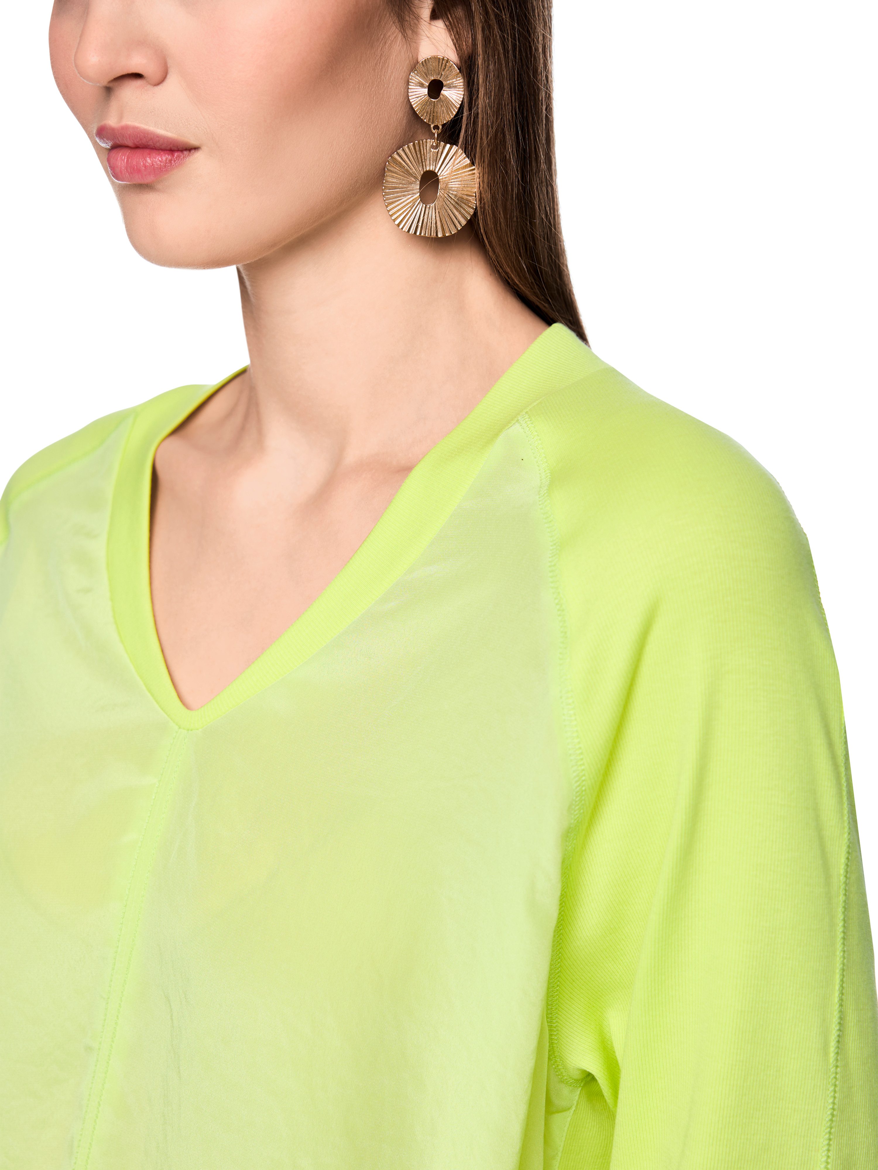 Marc Cain Shirtbluse Dessert Fiesta Premium Damenmode mit 3/4-Raglanärmeln