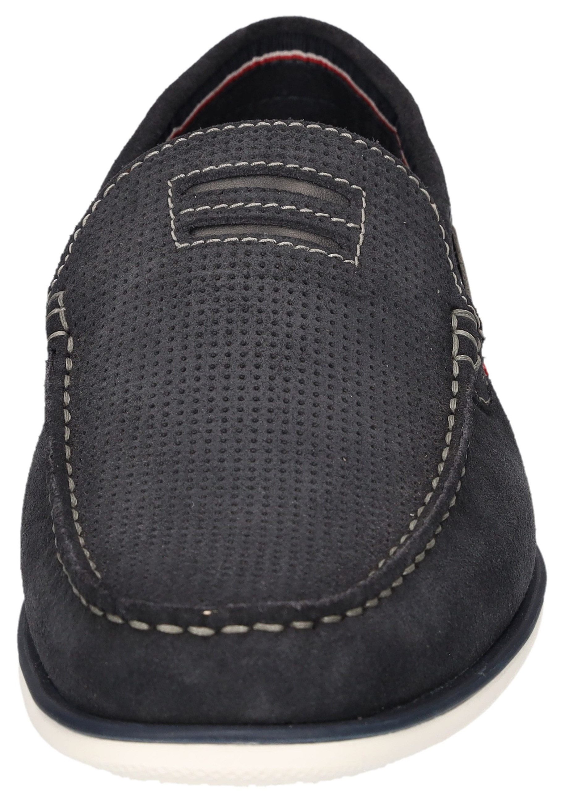 LERROS Loafer Slipper, Halbschuh, Mokassin, Schlupfschuh mit Perforation