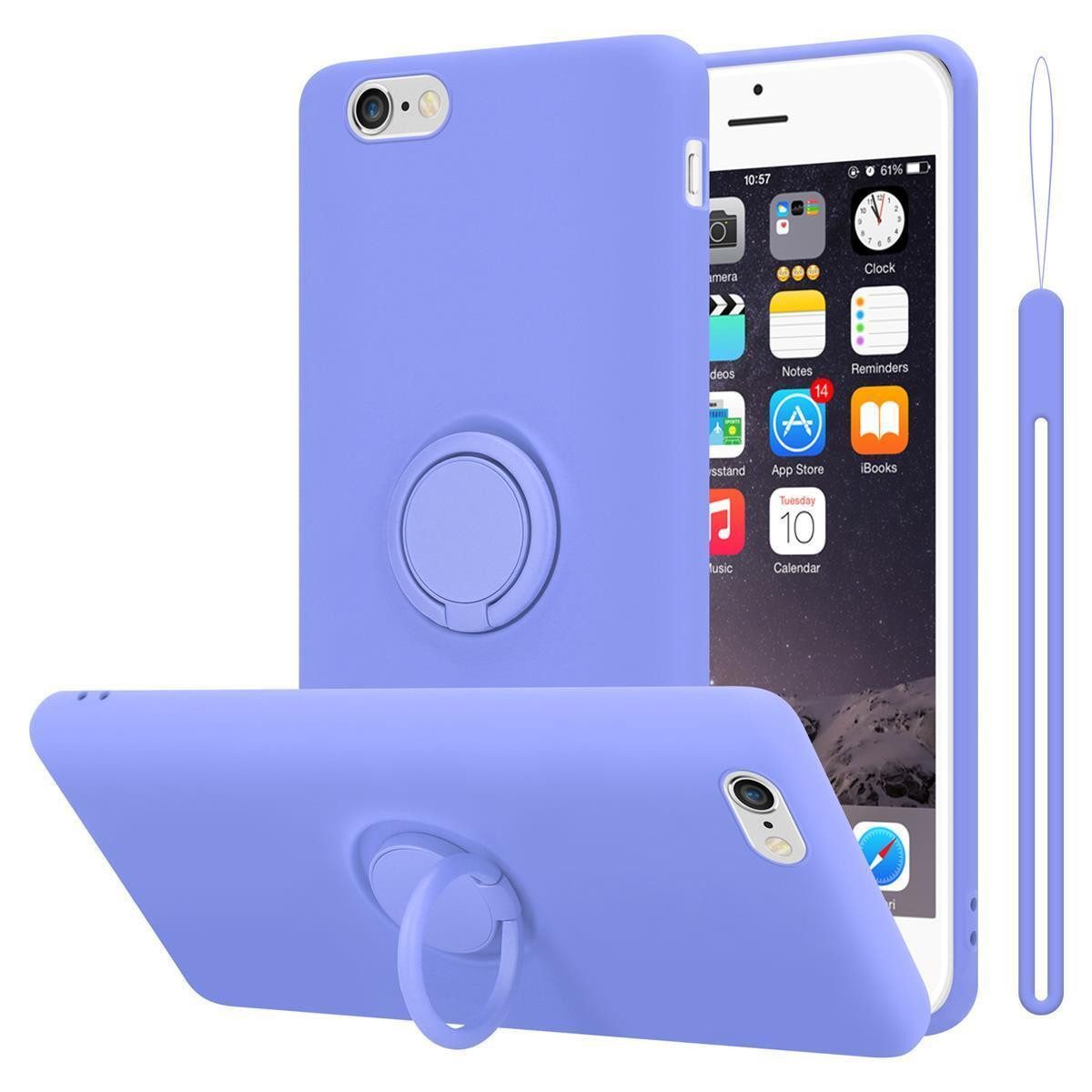 Cadorabo Handyhülle für iPhone 6 PLUS / 6S PLUS Hülle Apple iPhone 6 PLUS / 6S PLUS, Robustes Hard Case - Handy Schutzhülle - Hülle - Back Cover Bumper