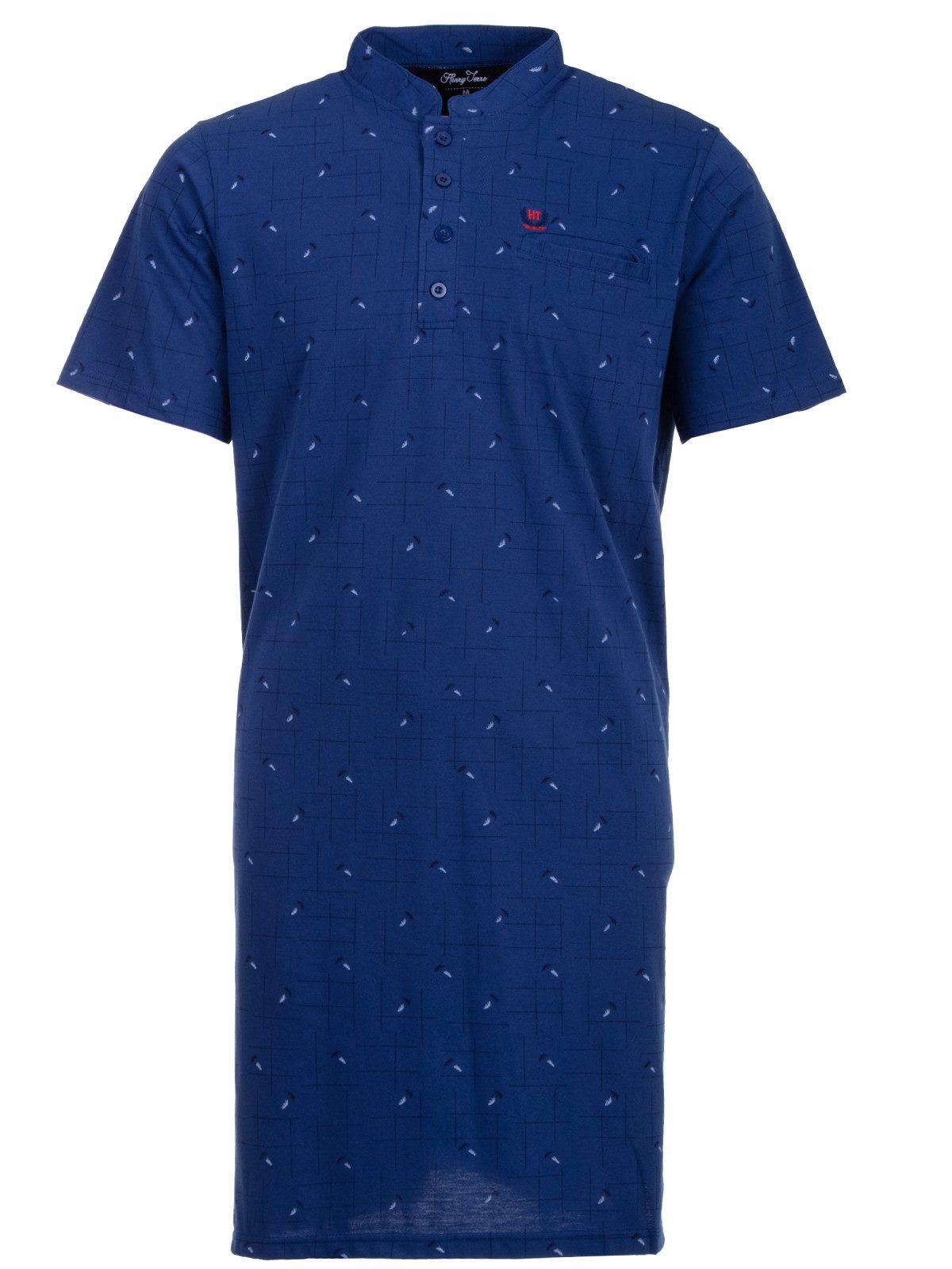 Henry Terre Nachthemd Nachthemd Kurzarm - Zweigen