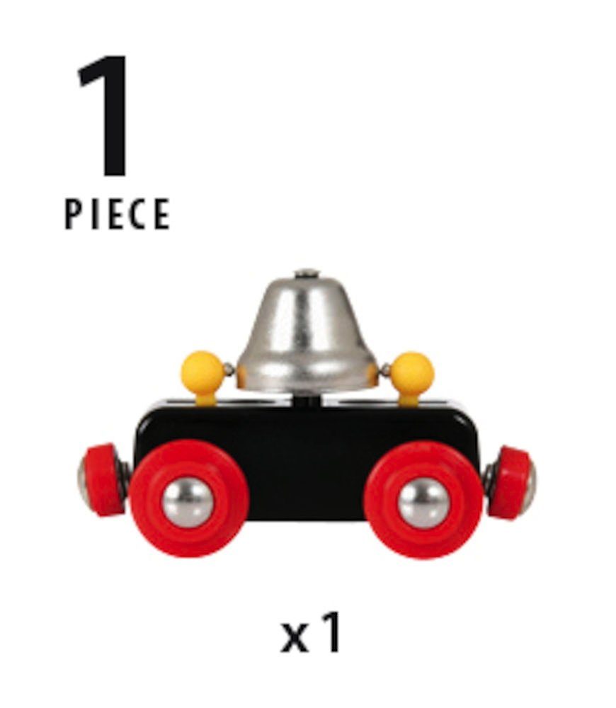 BRIO® Spielzeugeisenbahn-Lokomotive Brio World Eisenbahn Waggon Glockenwage günstig online kaufen