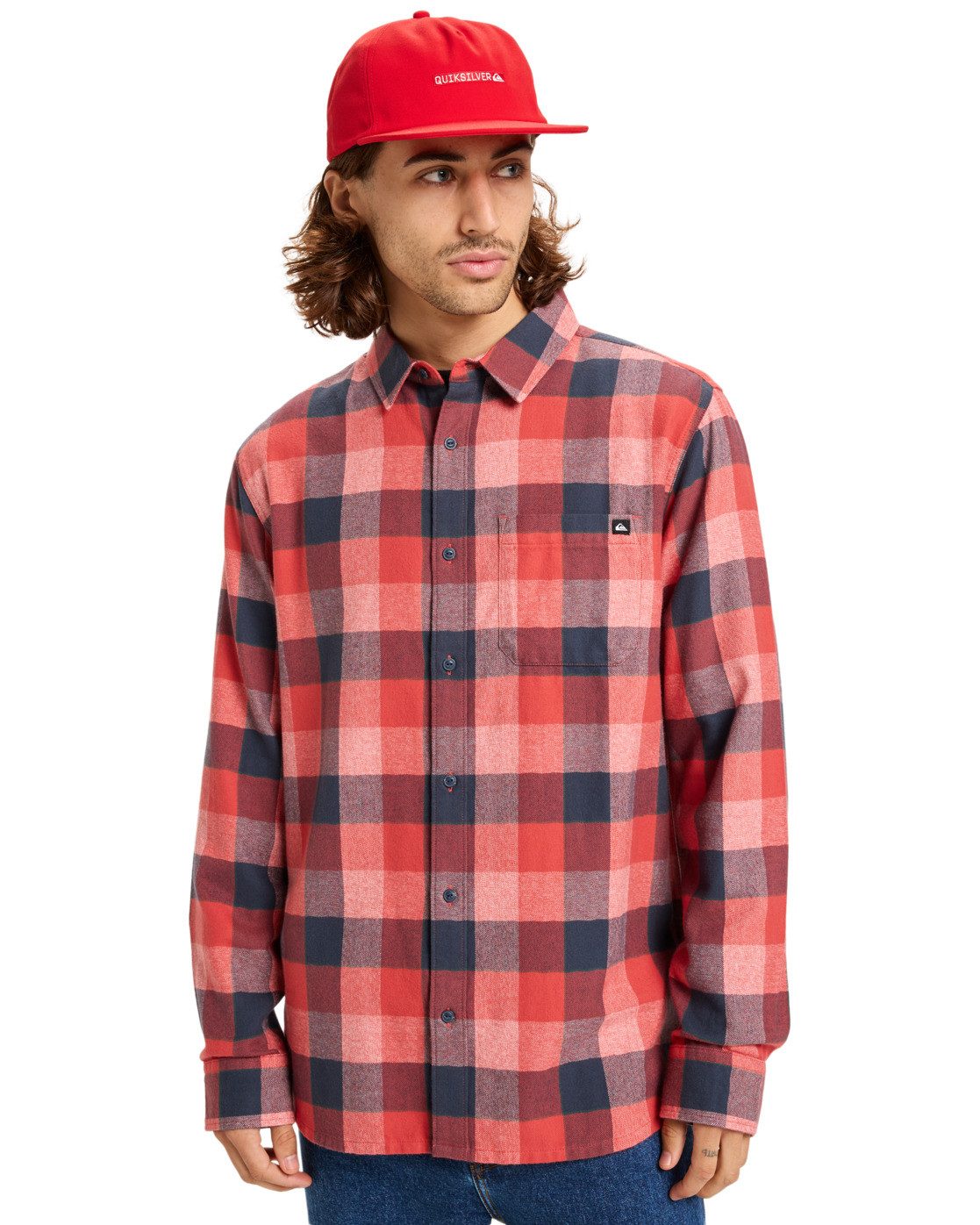 Quiksilver Langarmhemd Motherfly Plaid günstig online kaufen