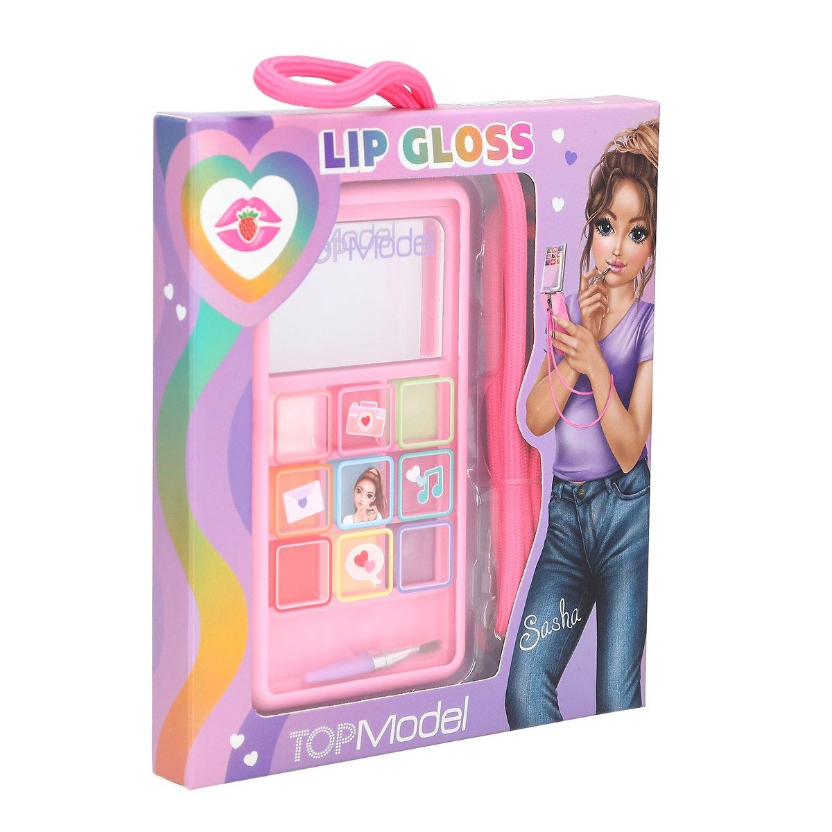 TOPModel Theater Schminkpalette DEPESCHE TOPModel Lipgloss Smartphone zum Umhängen
