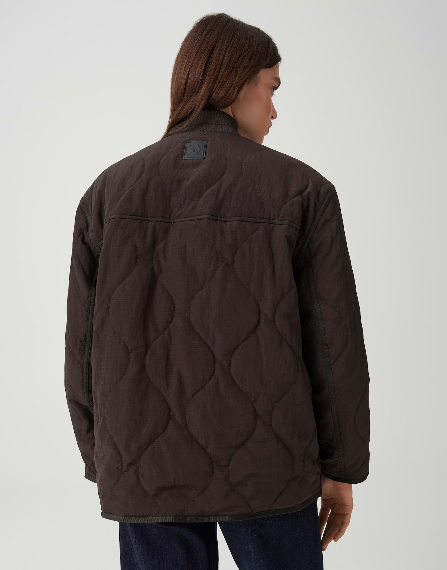 OPUS Winterjacke 2-in-1 Blousonjacke zum Wenden Loose Fit Loose Fit Eingrifftaschen vorne