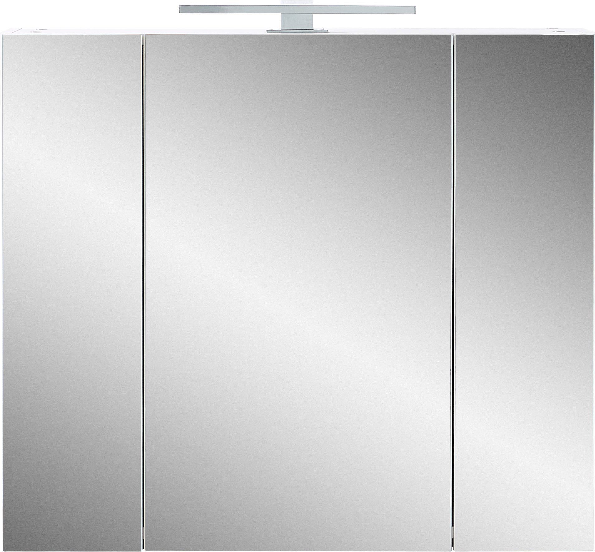 x Weiß x Spiegelschrank 71 Badezimmerspiegelschrank DESIGN KADIMA 76 23 INDE