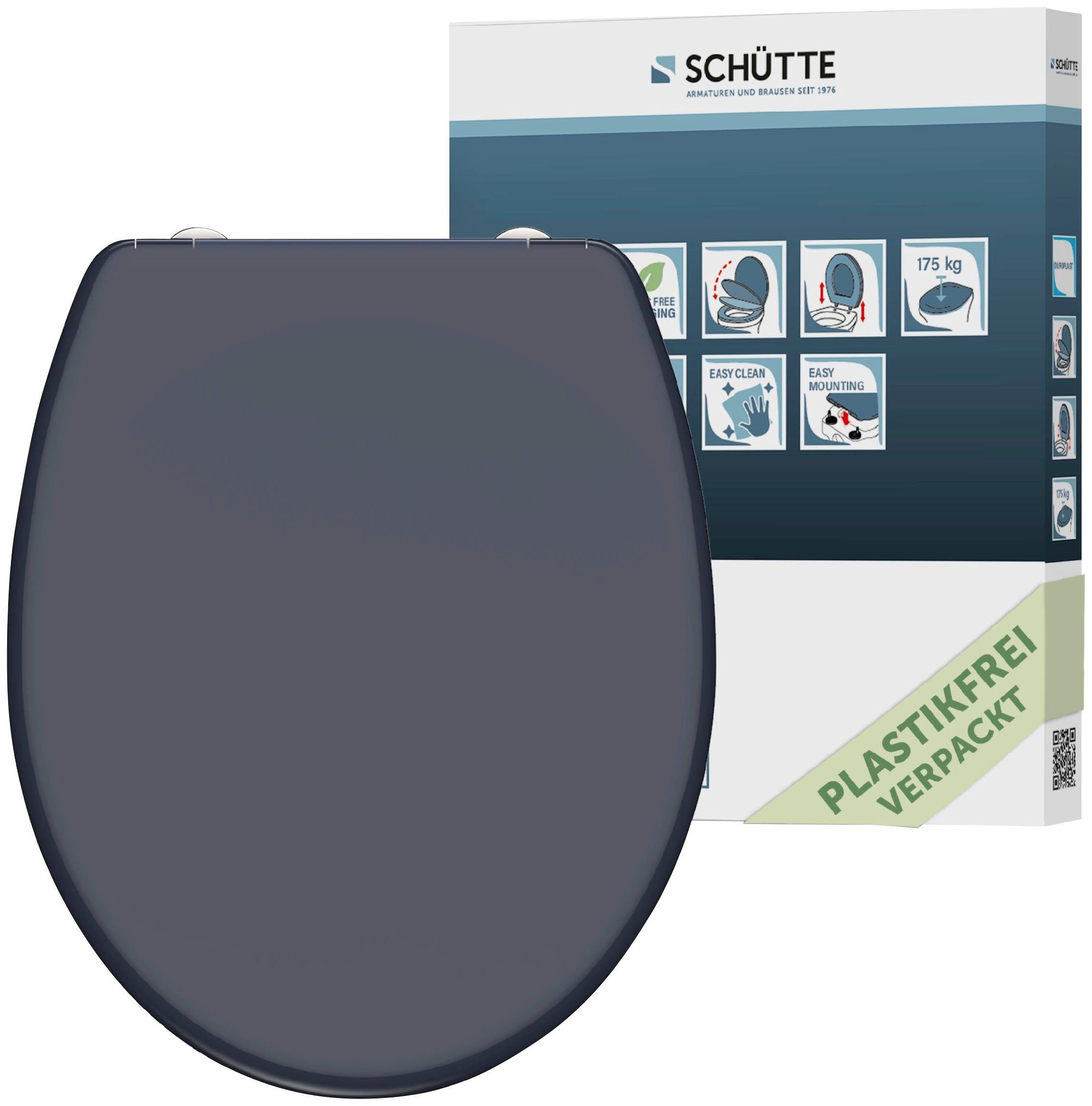 Schütte WC-Sitz, mit Absenkautomatik und Schnellverschlusstechnik günstig online kaufen
