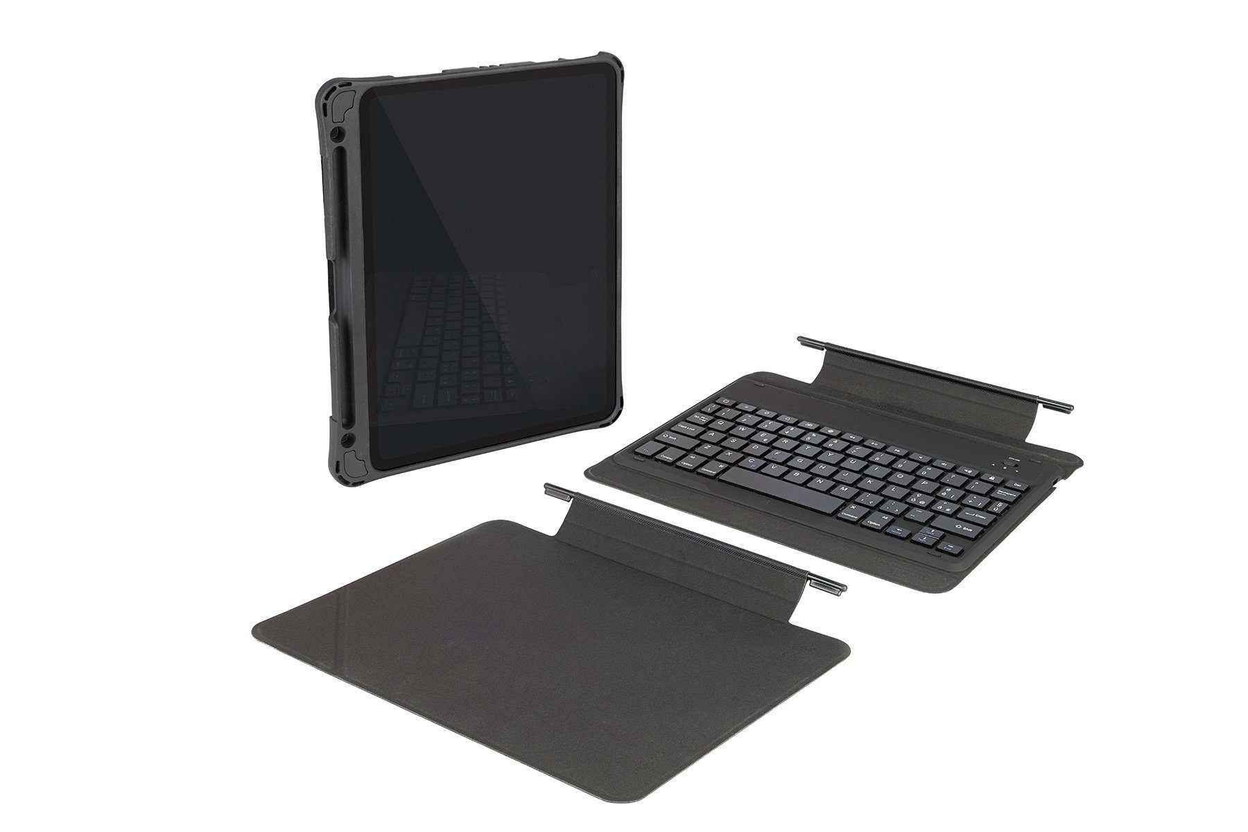 Tucano Laptop-Hülle Tucano TASTO Hartcover + Tastatur für iPad Air 10,9 /  iPad Pro 11 (2020) Schwarz