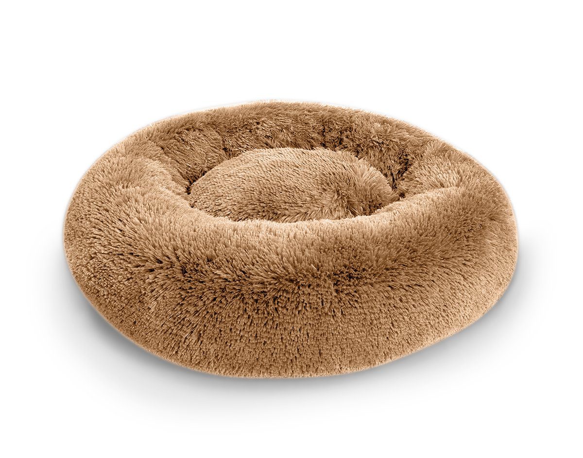 Tierbett Sweet Donut Hundebett Katzenbett Shaggy Flauschig versch. Größen