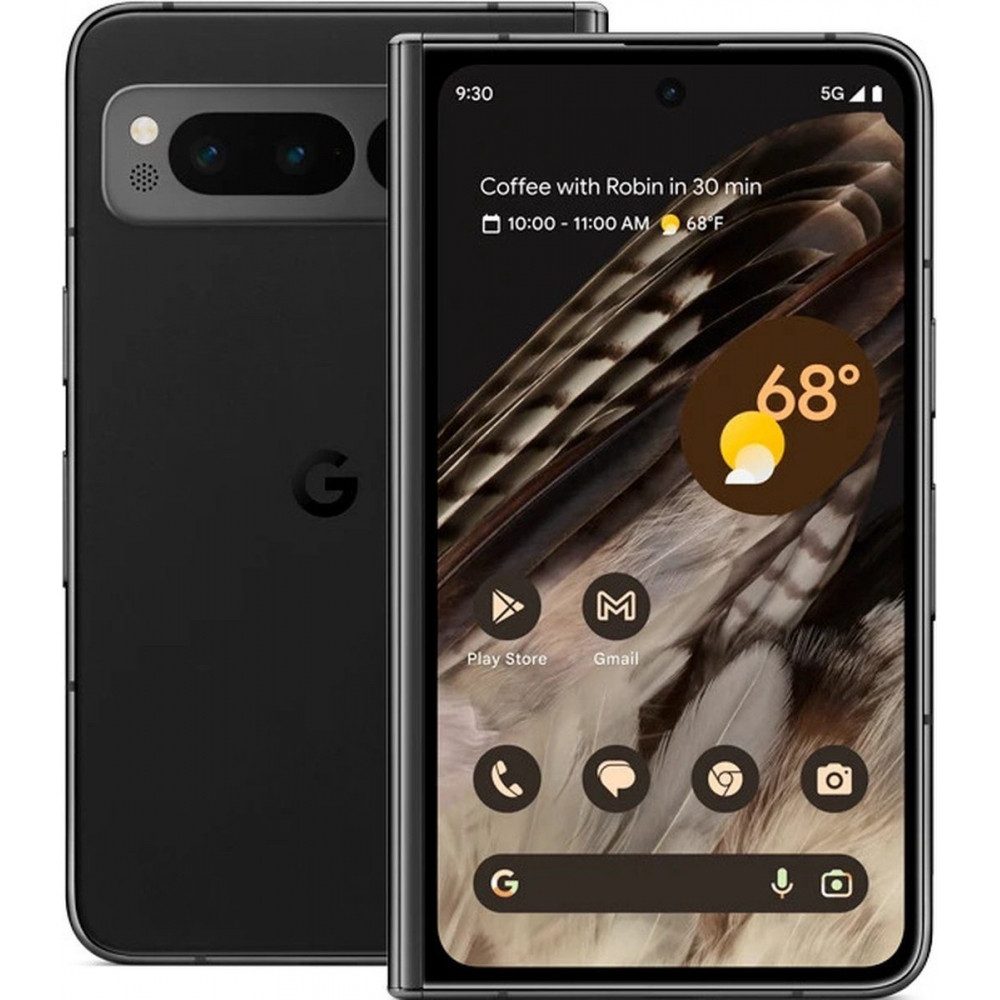 Google Pixel Fold 5G 256 GB / 12 GB - Smartphone - obsidian Smartphone (7,6 Zoll, 256 GB Speicherplatz)