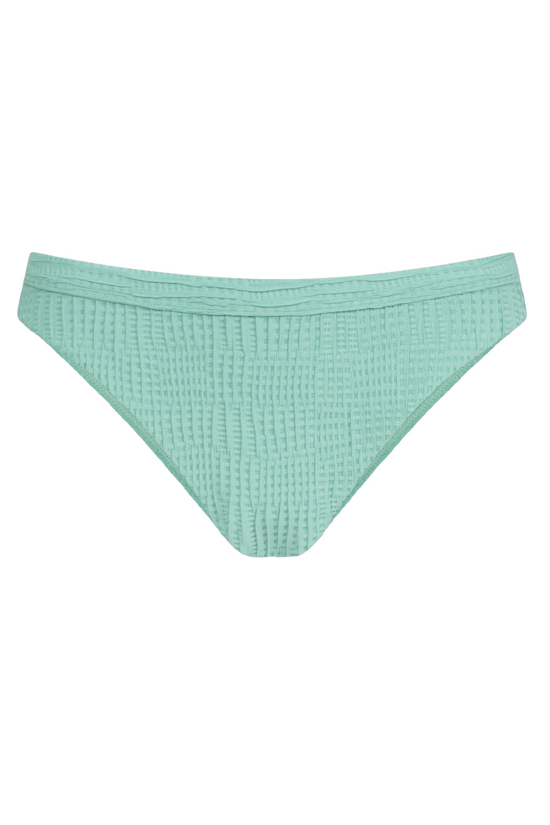 Mint Velvet Triangel-Bikini-Top Mint Velvet Texturierte Bikinihose, hohes Bein (1-St)