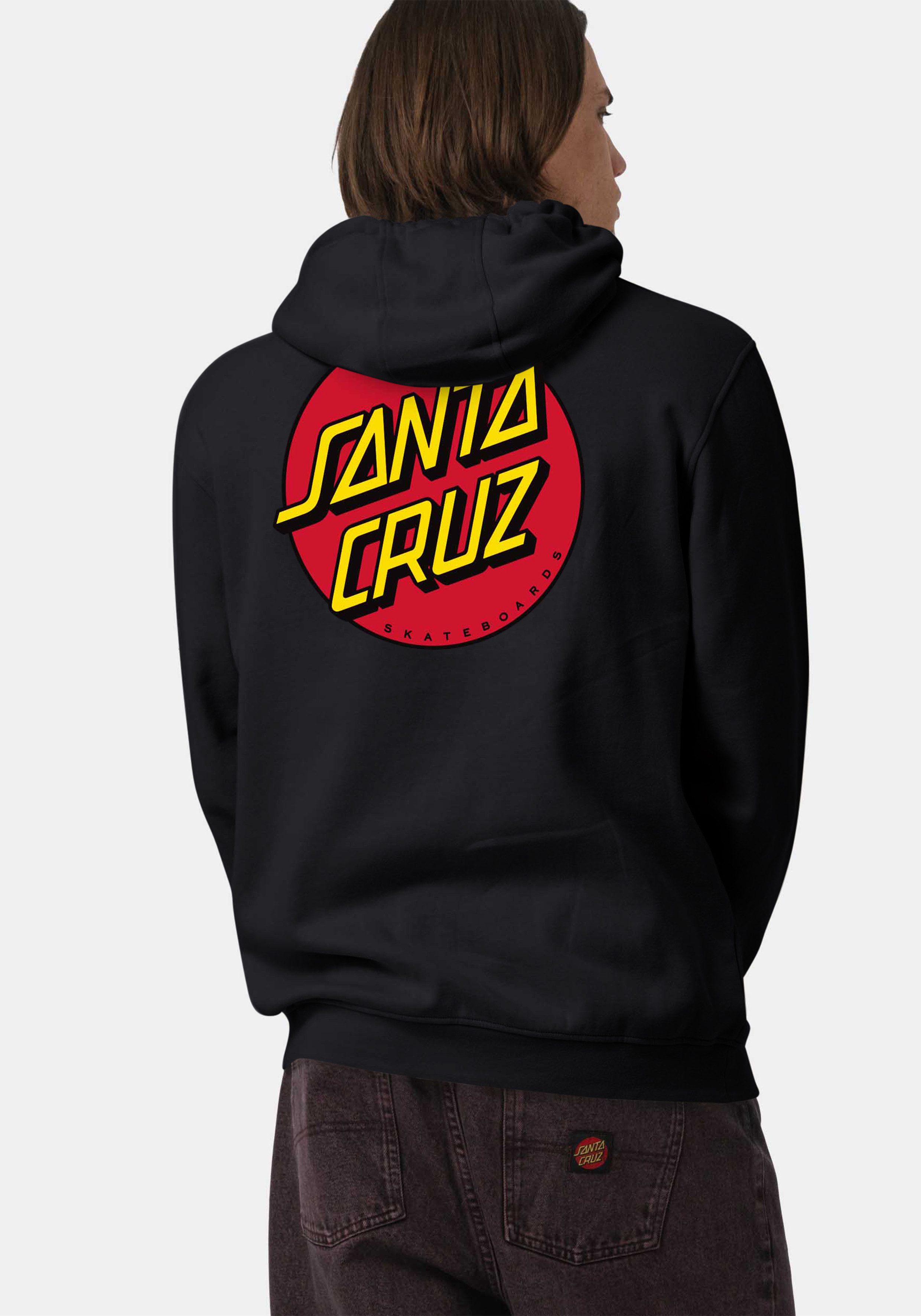 Santa Cruz Kapuzenpullover CLASSIC DOT CHEST HOOD für sportliche Aktivitäten, sportlicher Stil, für Erwachsene