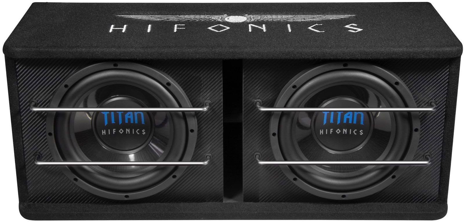 Hifonics Hifonics TITAN TDA250R Aktiv Dual-Bassreflex-Subwoofer 2 x 25 cm (10) Auto-Subwoofer