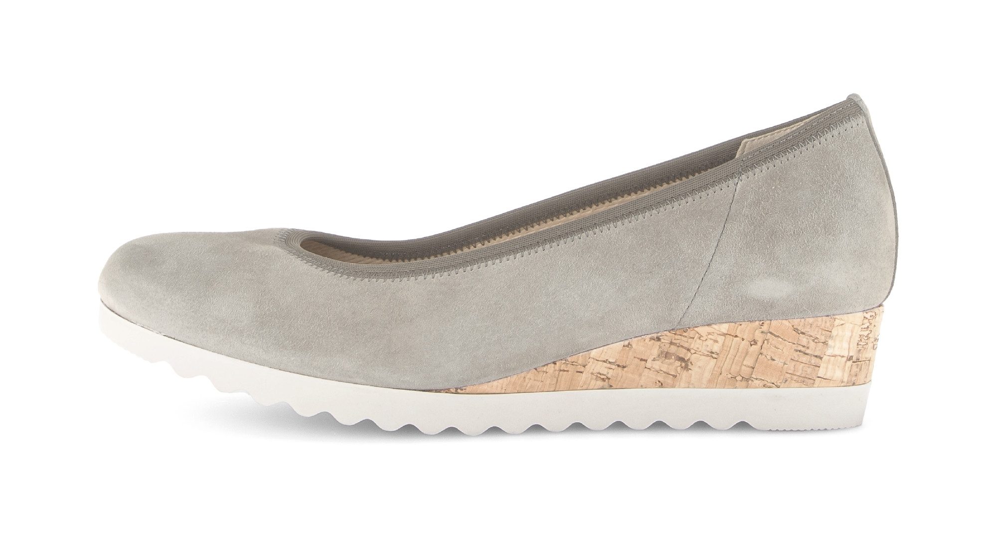 Gabor Keilpumps Businessschuh, Heels mit Absatz in Kork-Optik