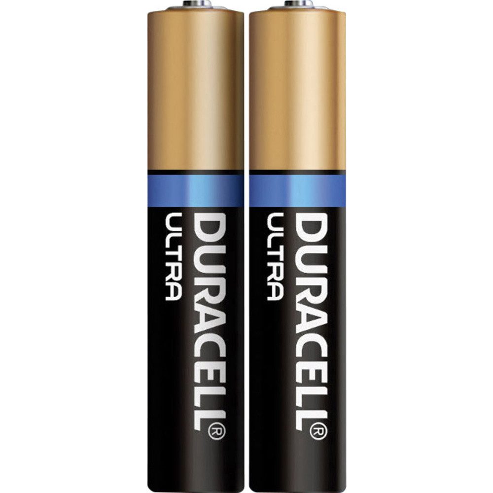 Duracell 2 Duracell Ultra AAAA / MN2500 Alkaline Batterien im 2er Blister Batterie