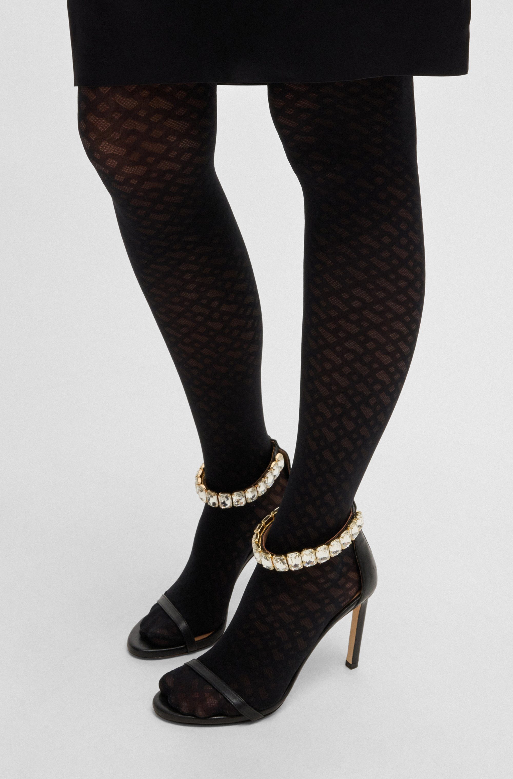 BOSS Strumpfhose TH Monogram