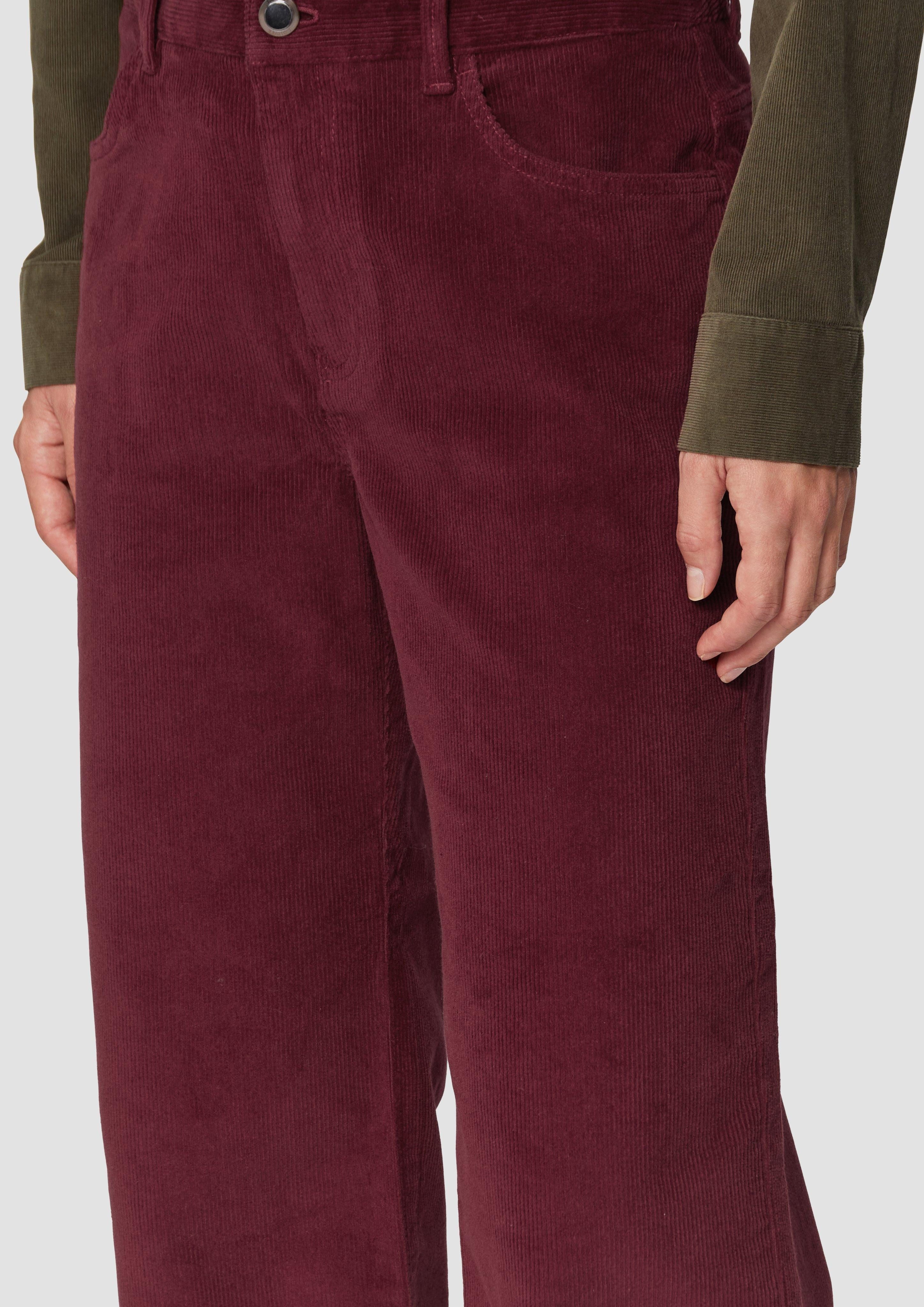 s.Oliver 3/4-Hose Elastische Culotte aus Cord günstig online kaufen