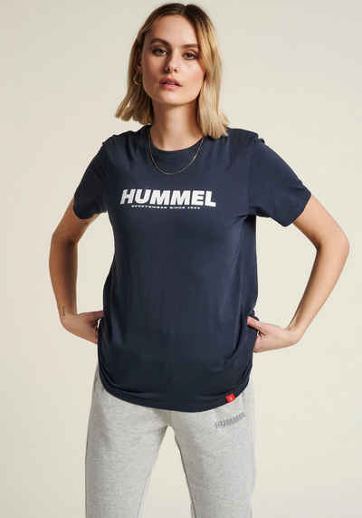 hummel T-Shirt mit Logo Print