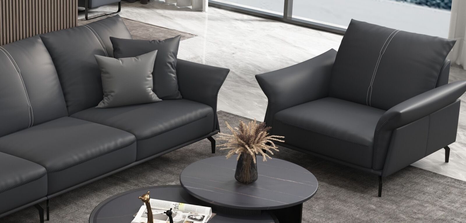 JVmoebel Sessel Sessel Relax Stoff Lounge Luxus Fernseh Sessel Polster Sitzer Design