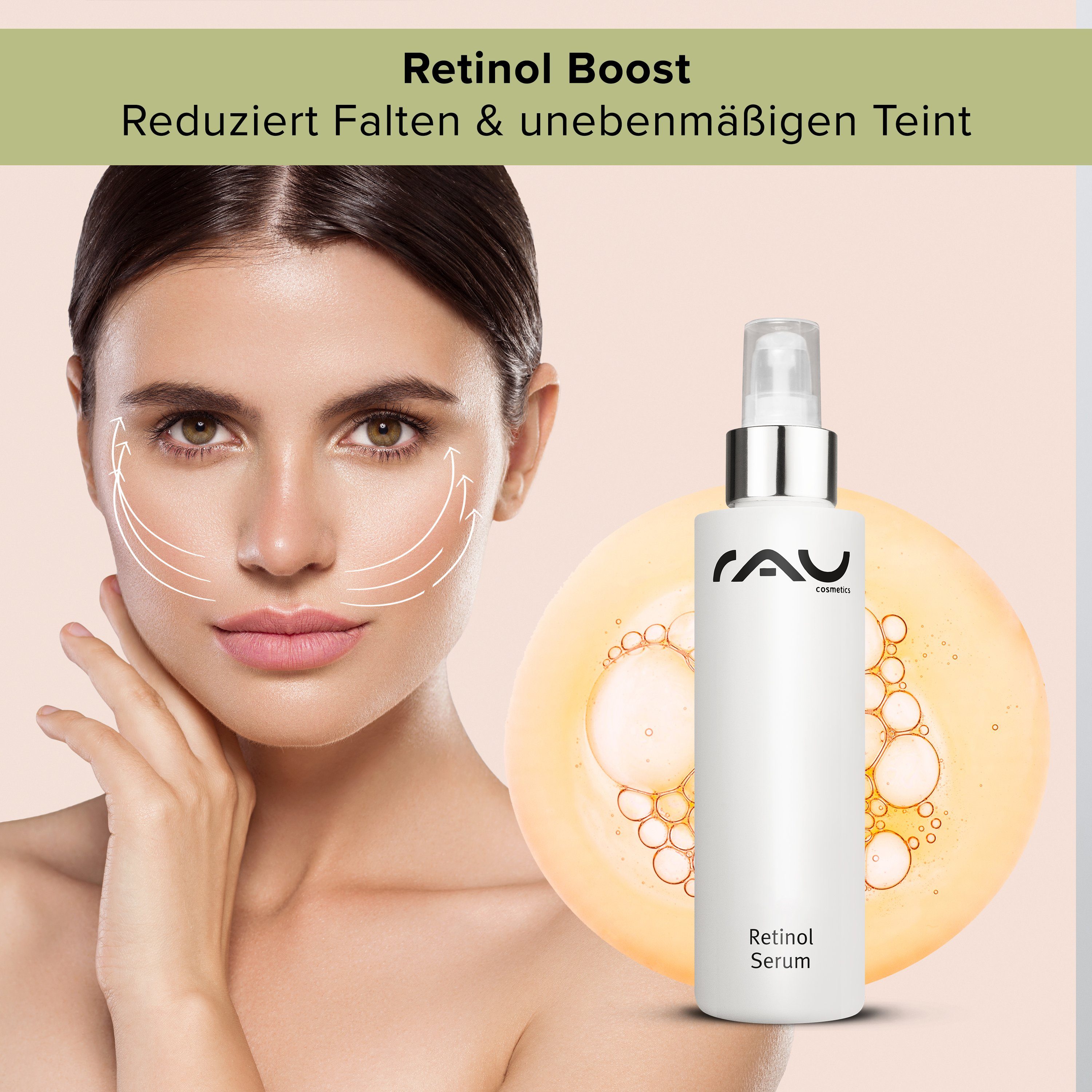 A Retinol für Anti-Aging, RAU Haut unreine Haut, - reife Cosmetics & Anti-Unreinheiten Vitamin Gesichtsserum mit Serum