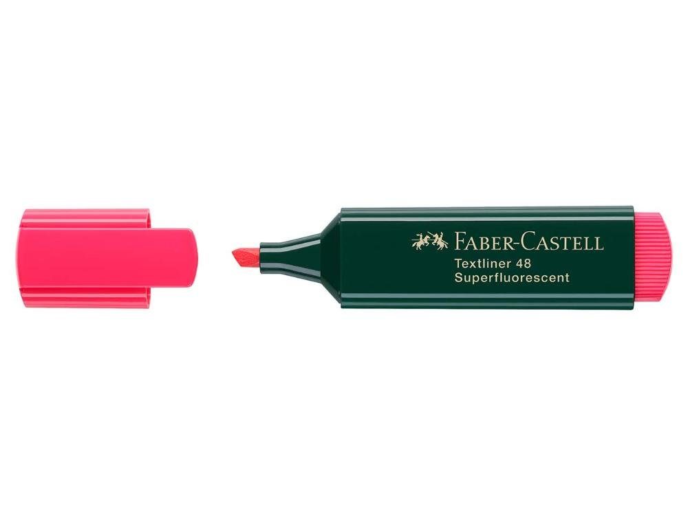 Faber-Castell Marker Faber-Castell Textmarker 'Textliner' rot