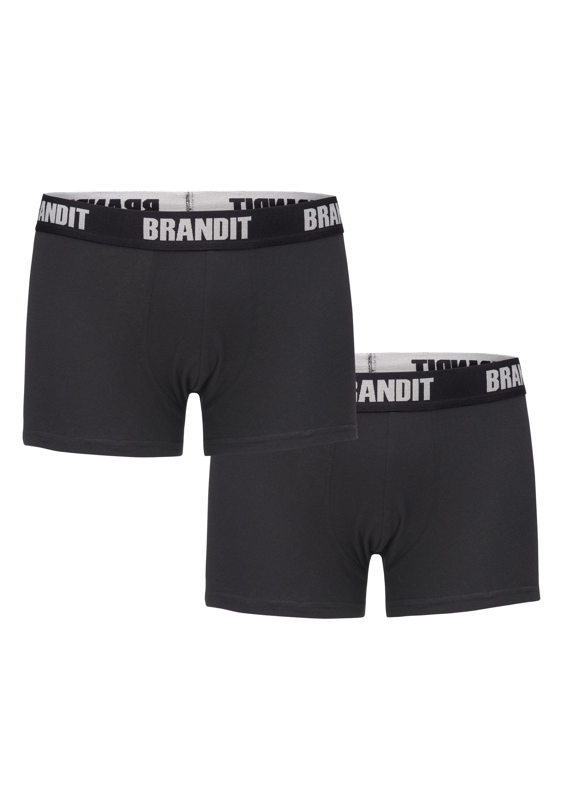 Boxershorts Brandit Herren Boxershorts Logo 2er Pack
