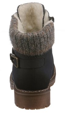 Rieker Winterstiefelette mit Strickrand und Rieker-TEX