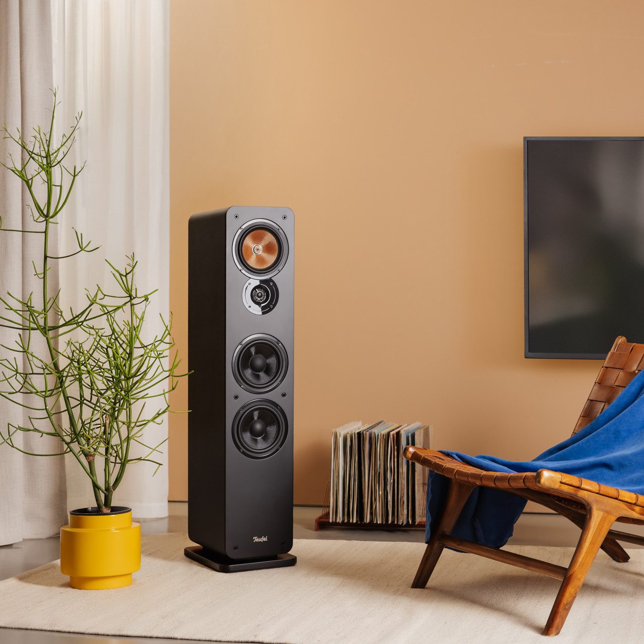 Teufel ULTIMA 40 Surround Power Edition "5.1-Set" Stand-Lautsprecher (Anschlussklemmen, kräftiger 240-Watt-Subwoofer, als Frontfire -Subwoofer) – Bild 4 von 5