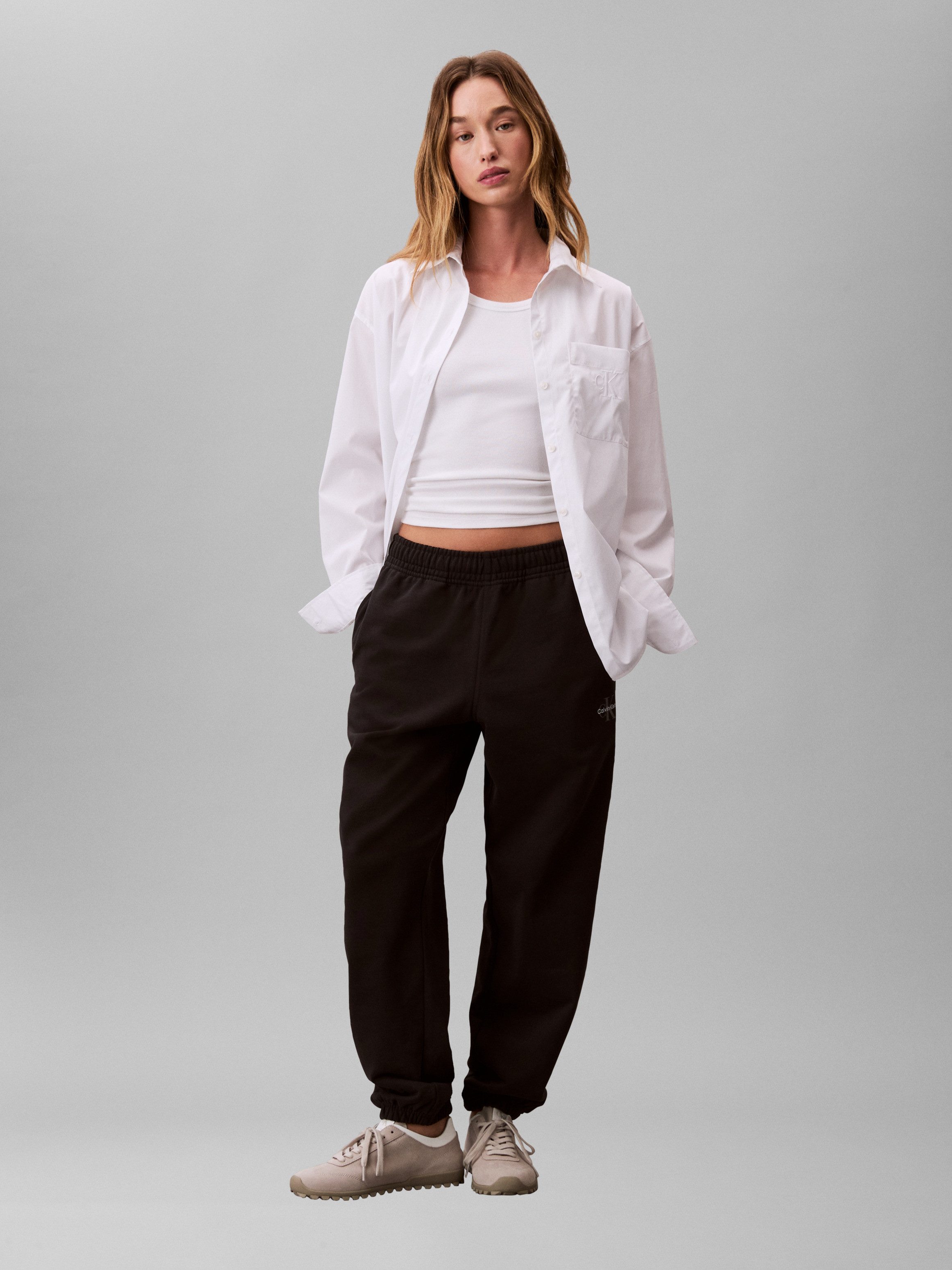 Calvin Klein Jeans Sweathose MONOLOGO FRENCH TERRY JOGGER günstig online kaufen