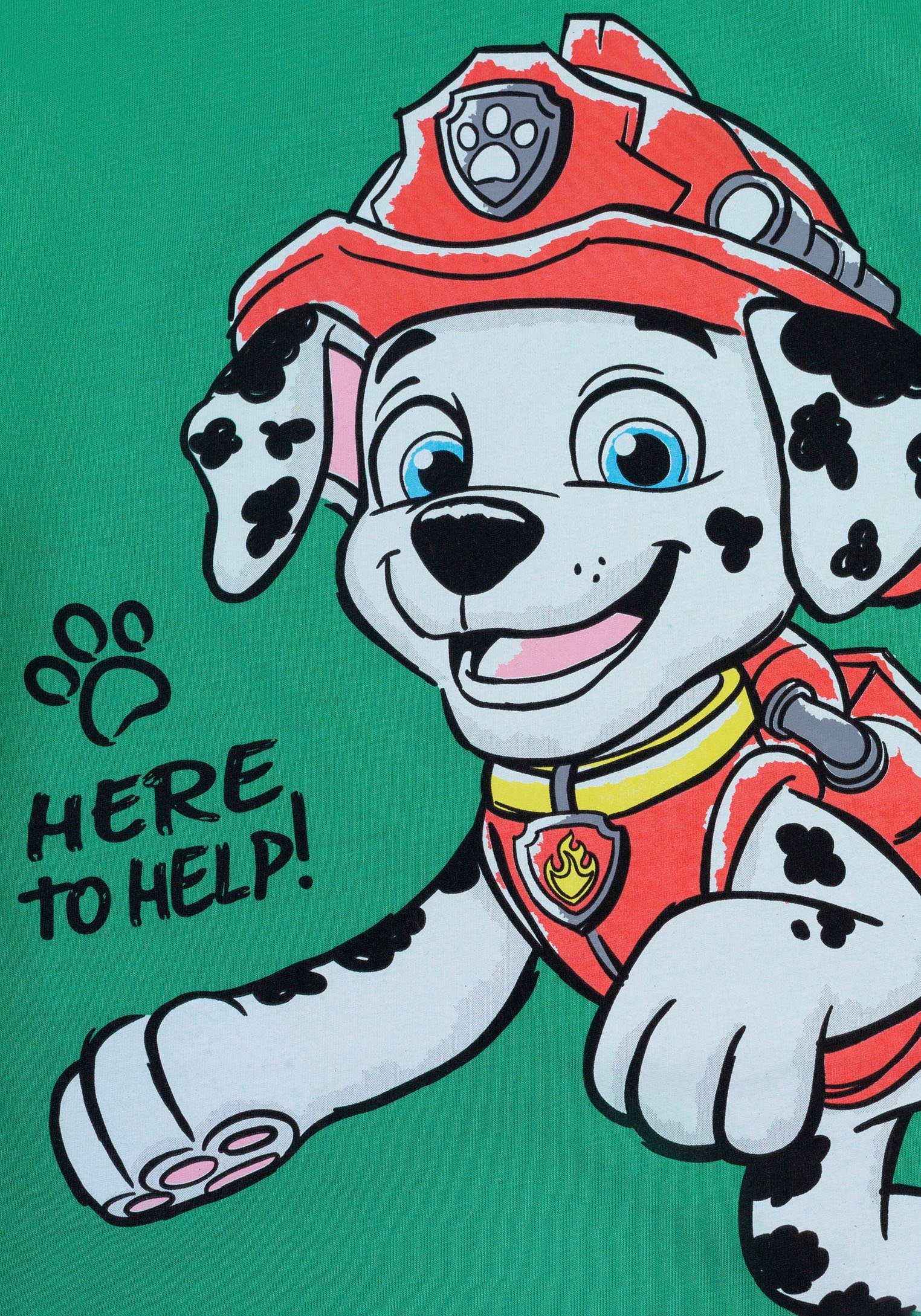 PAW PATROL T-Shirt mit coolem, großen Frontmotiv