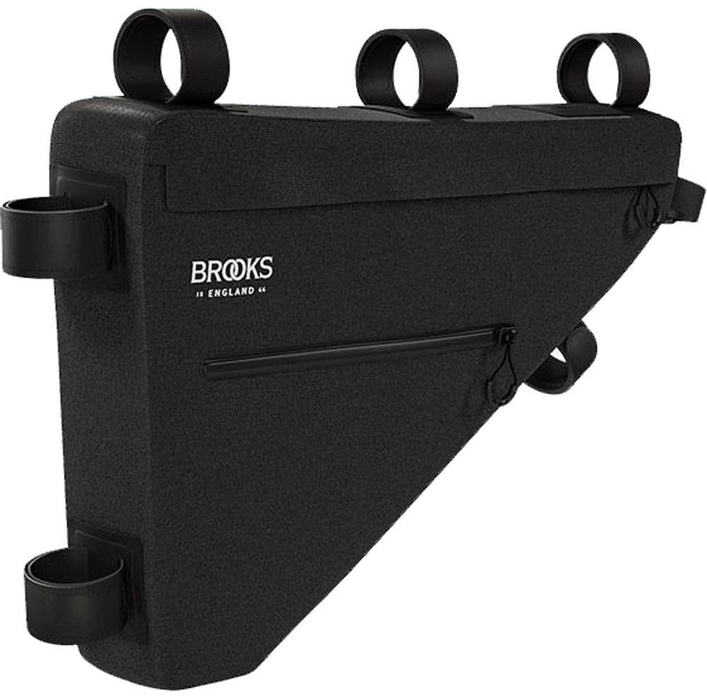 BROOKS ENGLAND Fahrradtasche BROOKS Scape Full Frame Bag Black - wasserdichte Rahmentasche 5,5 Lite