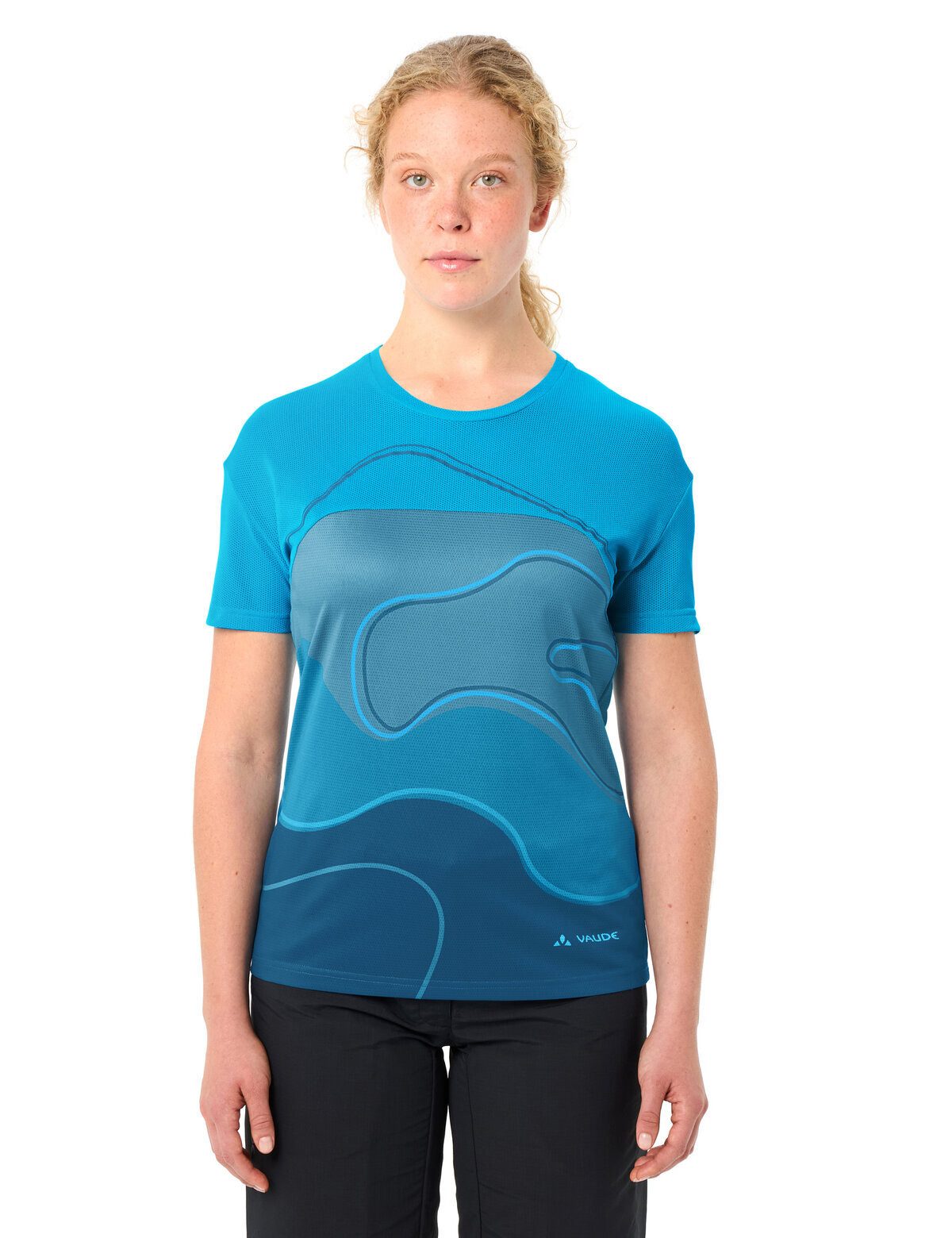 VAUDE T-Shirt Women's Moab T-Shirt VI (1-tlg) atmungsaktives und schnelltrocknendes Radshirt