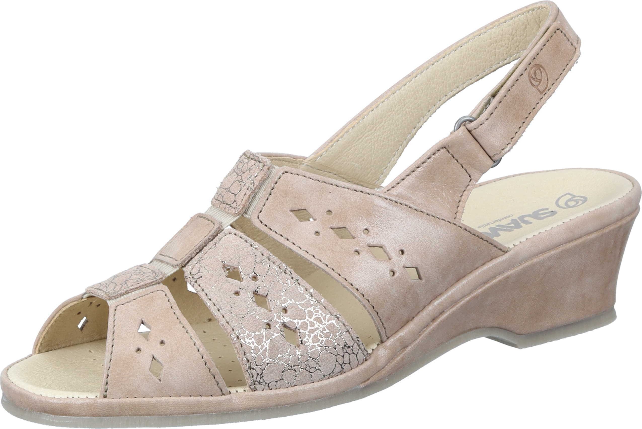 Suave Sandaletten Sandale aus echtem Leder