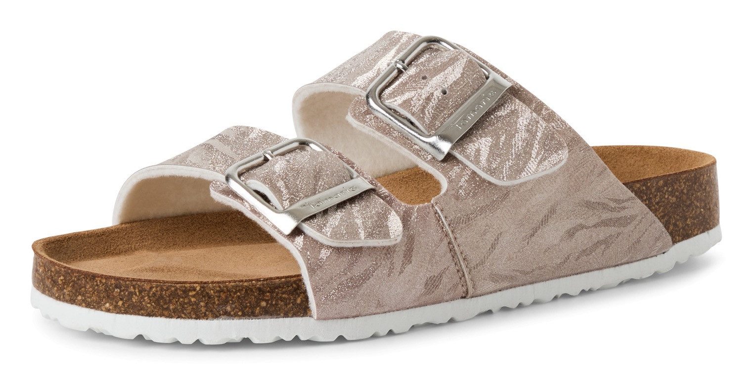 Tamaris Pantolette, Sommerschuh, Schlappen mit gepolstertem günstig online kaufen