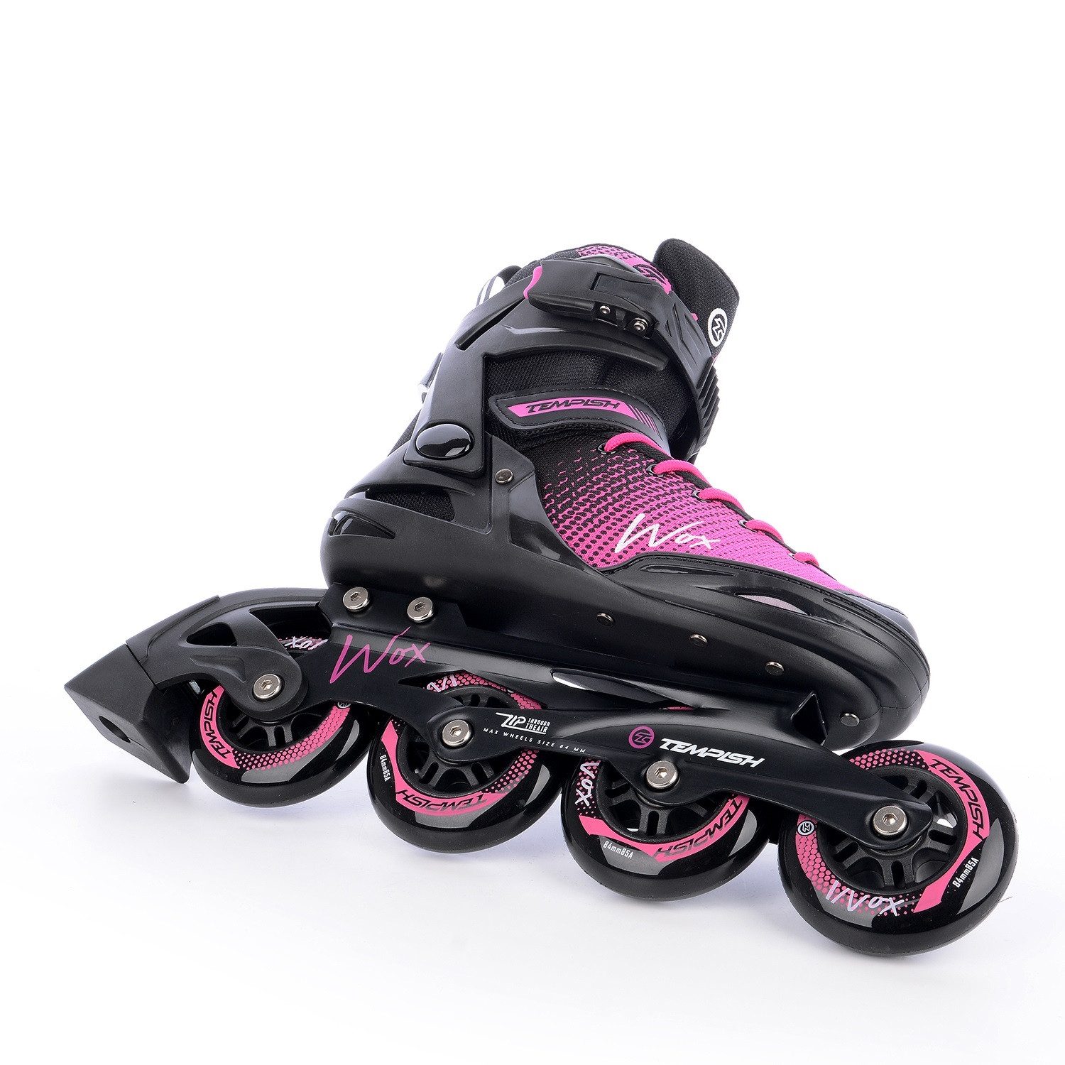 TEMPISH Inlineskates Fitness Wox (Rollen: 84mm/85A, Kugellager: ABEC 7) pink/schwarz Damen